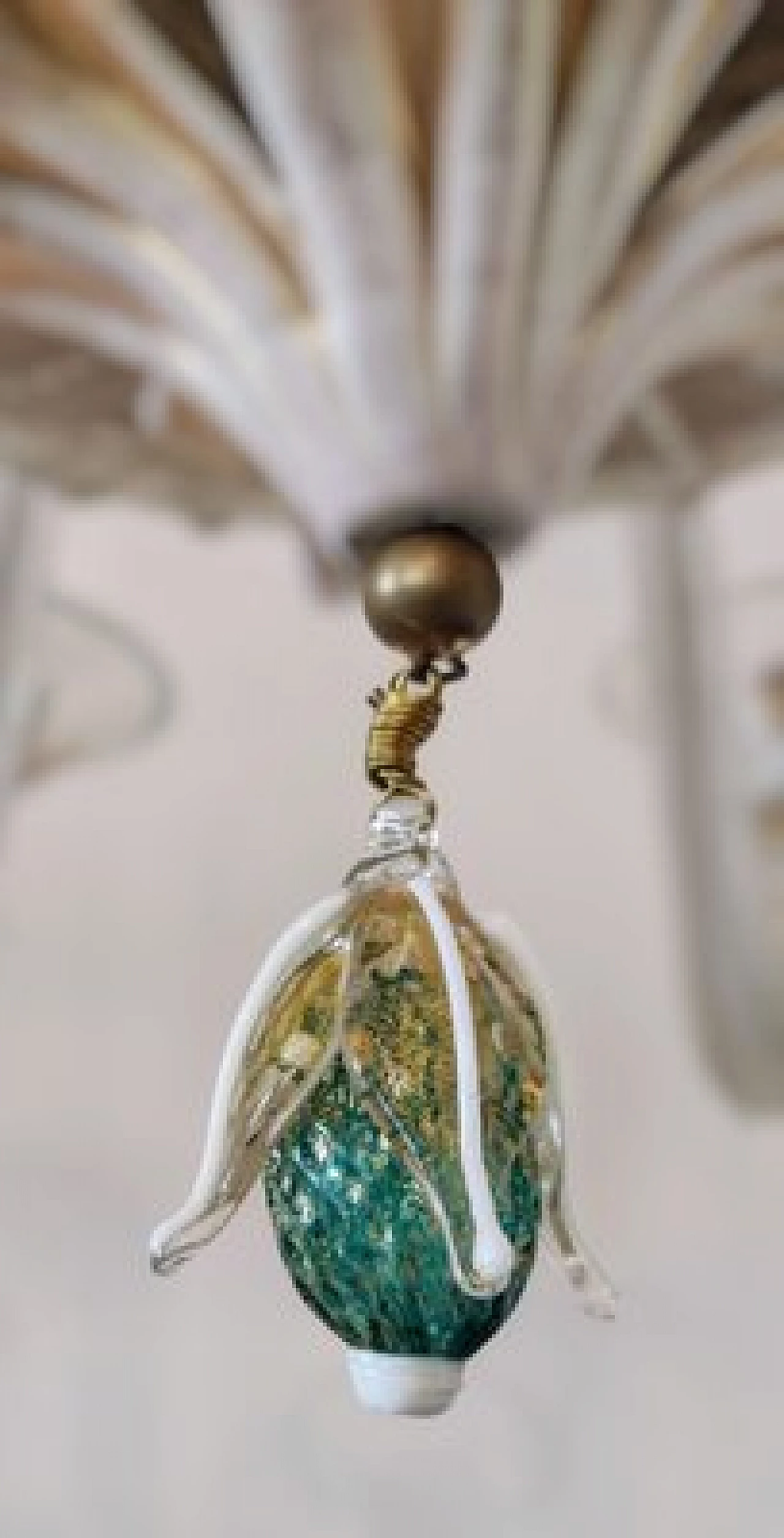 Murano glass chandelier by Barovier & Toso, 1930s 15