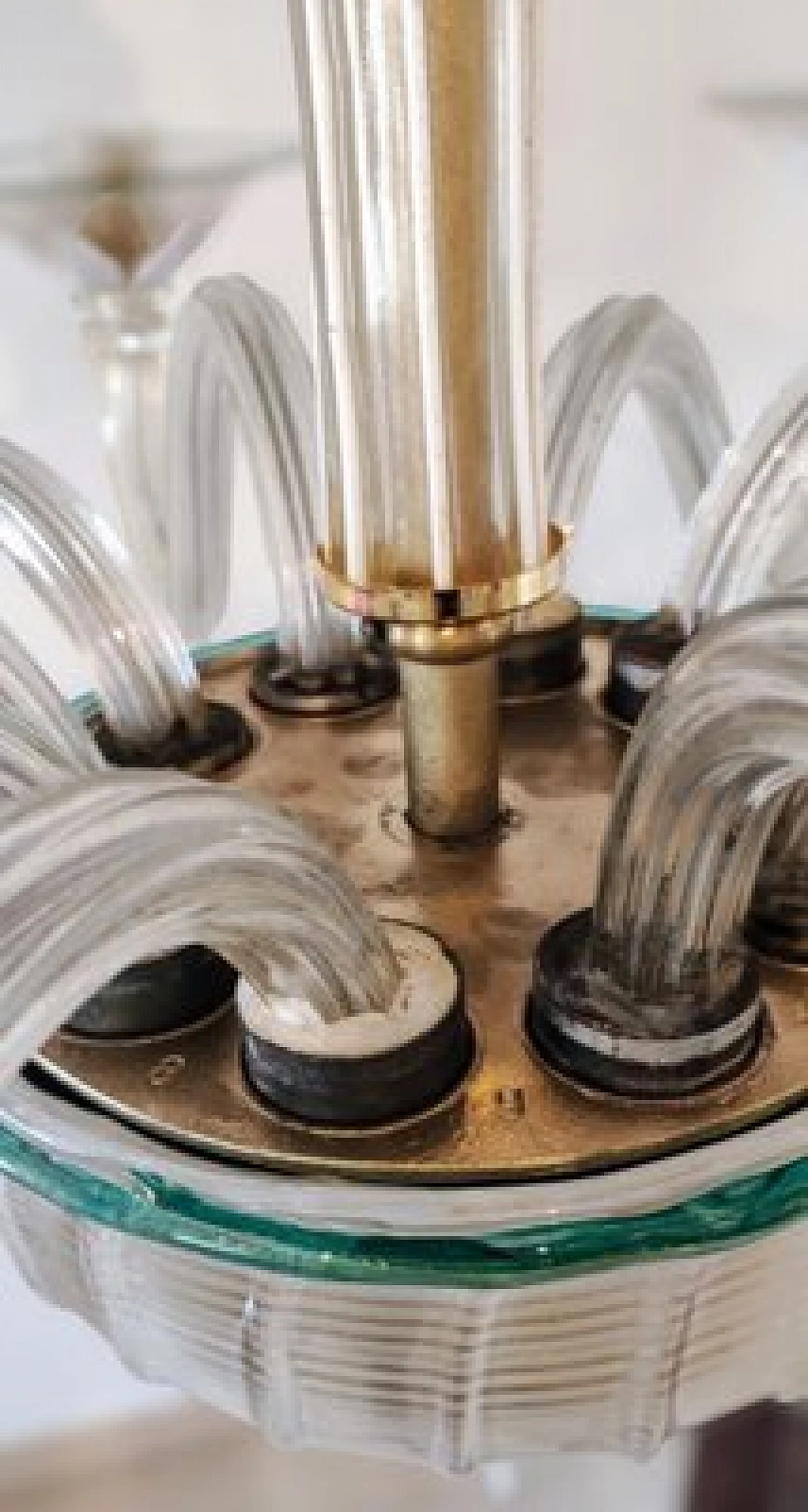 Murano glass chandelier by Barovier & Toso, 1930s 16