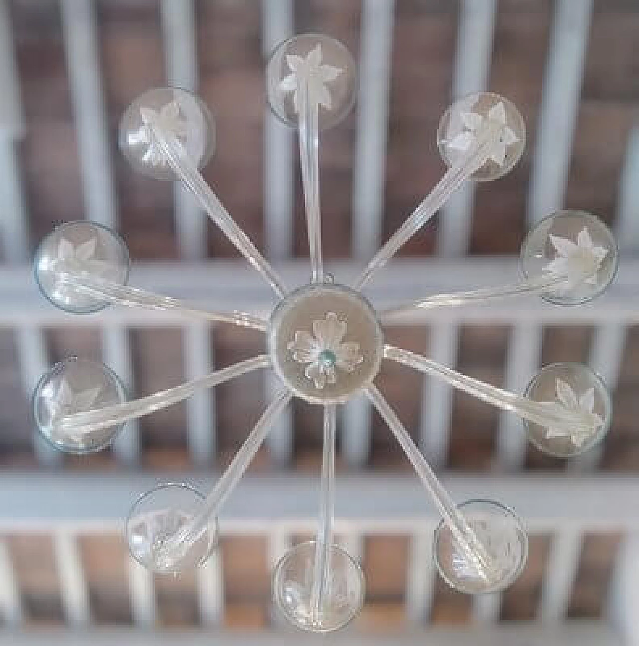 Murano glass chandelier by Barovier & Toso, 1930s 18