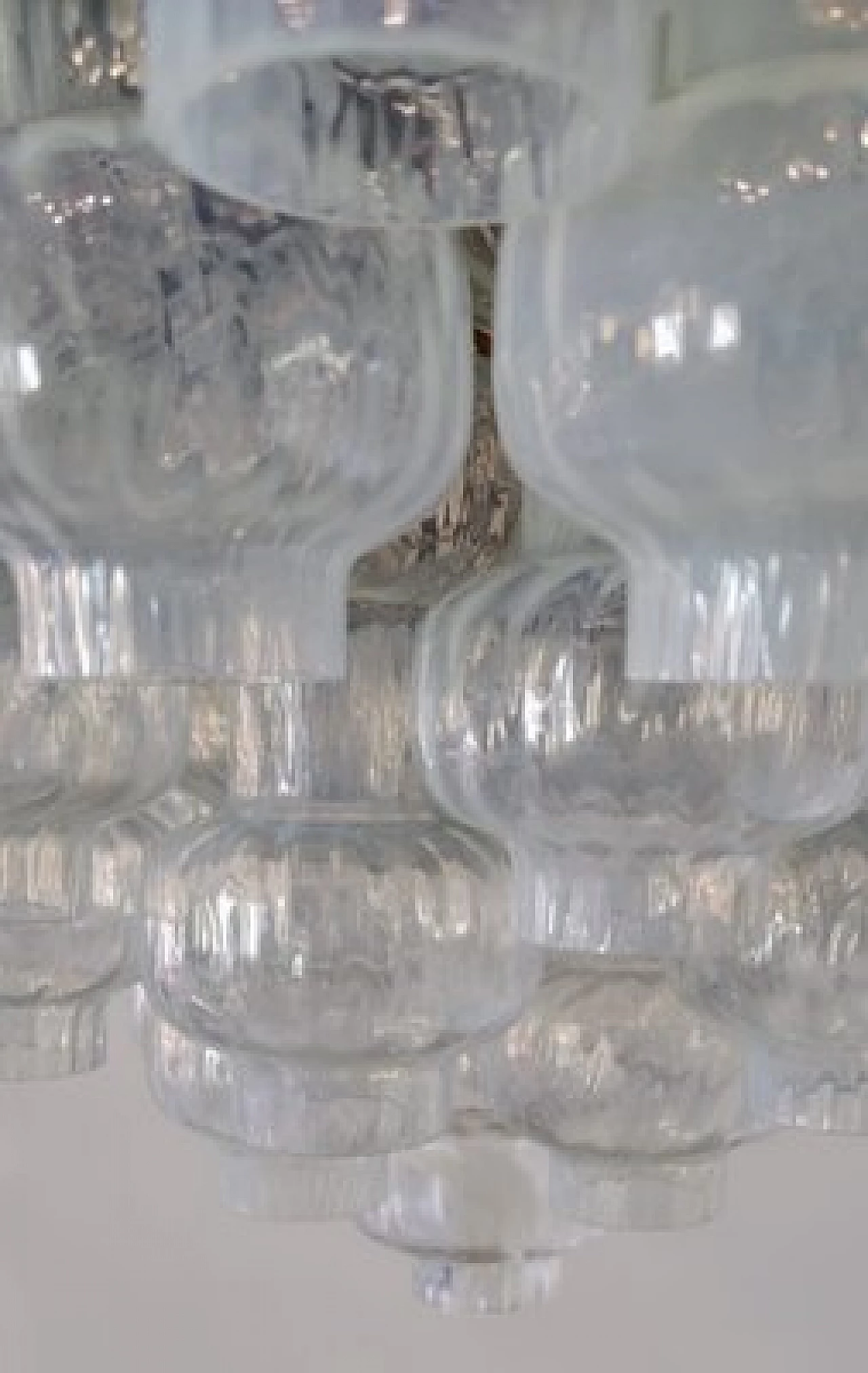 Murano glass chandelier by Vinicio Vianello for Venini, 1950s 15