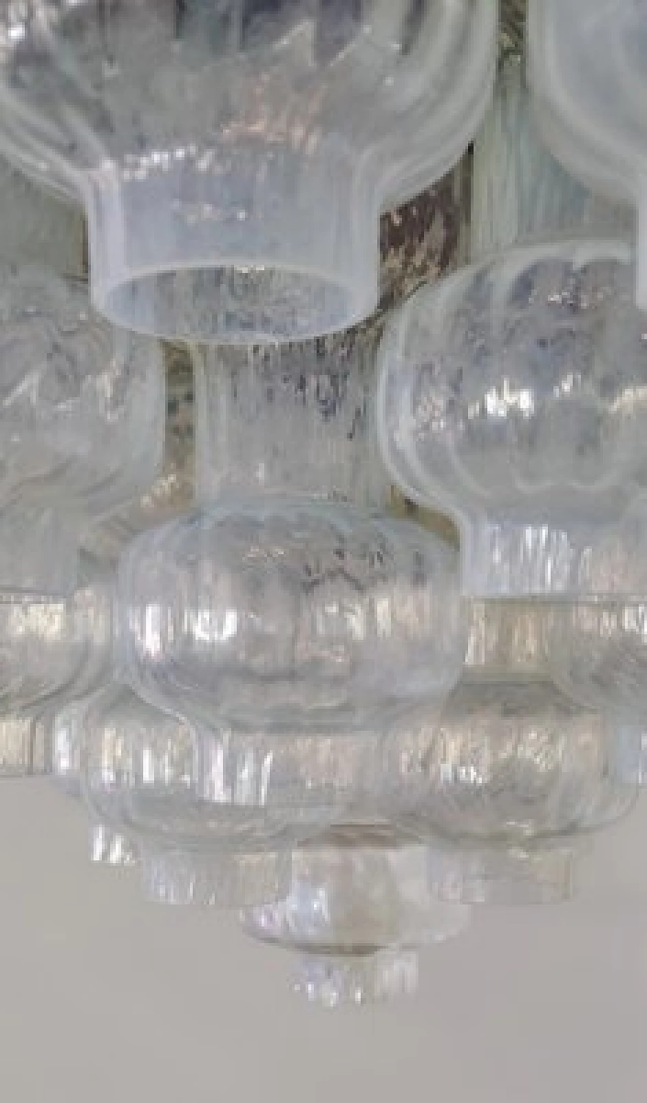Murano glass chandelier by Vinicio Vianello for Venini, 1950s 17