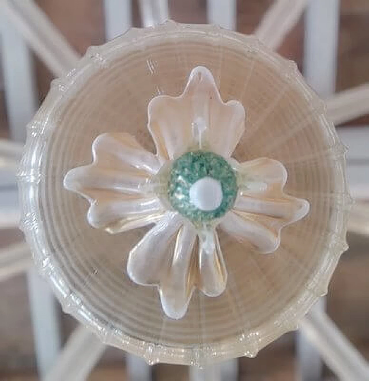 Murano glass chandelier by Barovier & Toso, 1930s 21