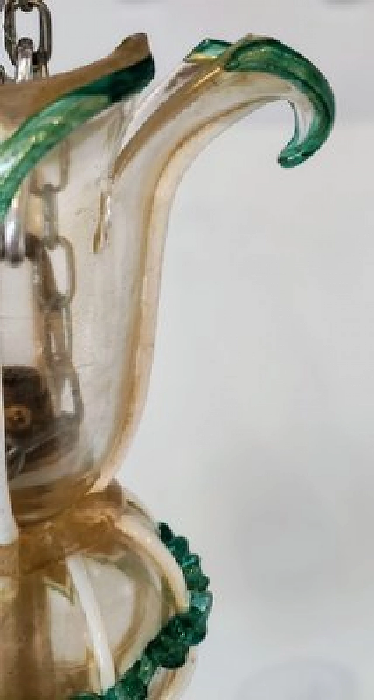 Murano glass chandelier by Barovier & Toso, 1930s 23