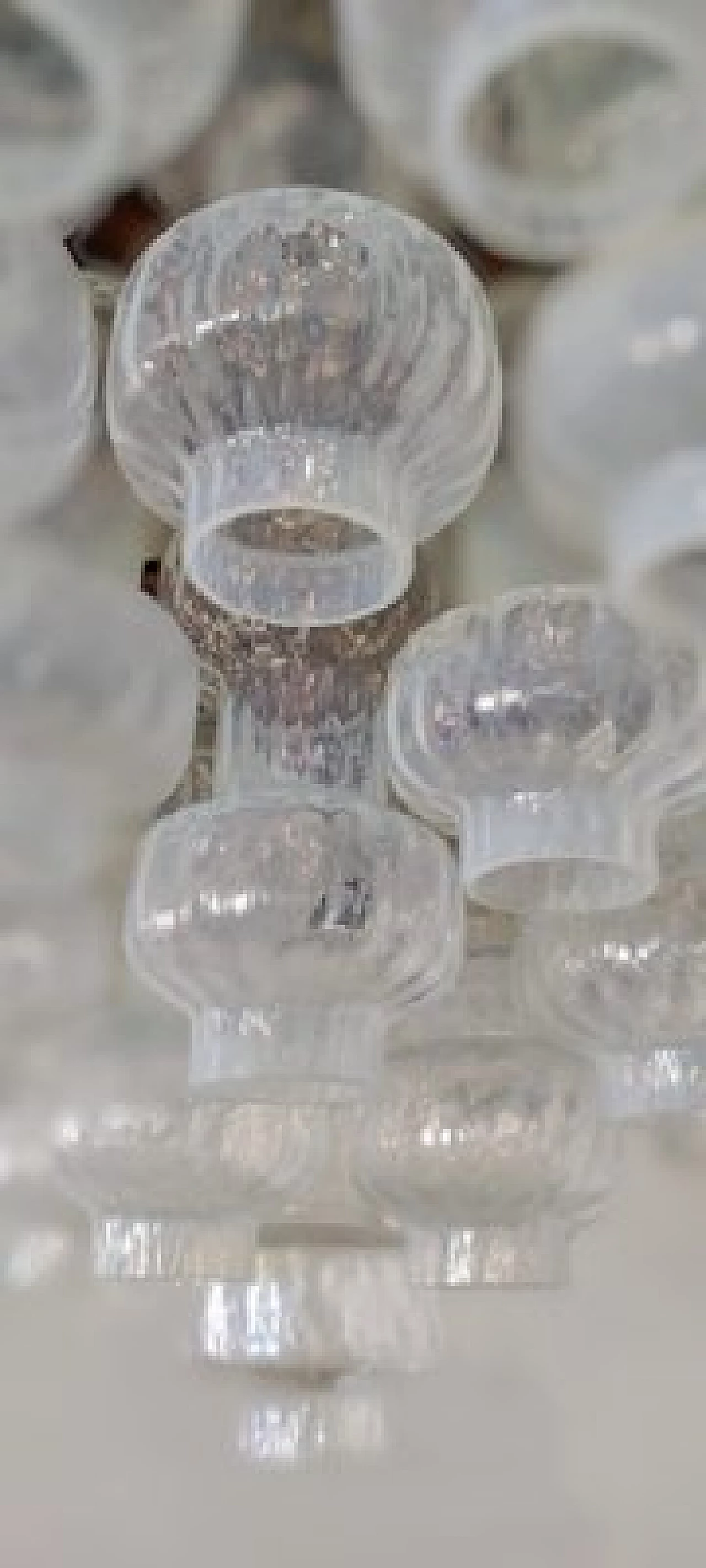 Murano glass chandelier by Vinicio Vianello for Venini, 1950s 20