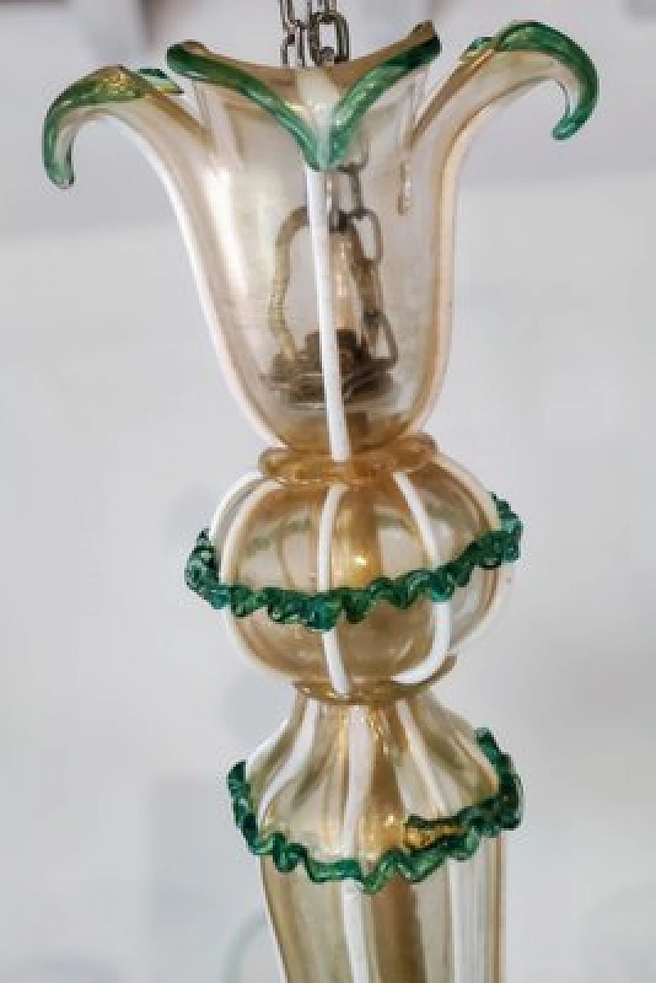 Murano glass chandelier by Barovier & Toso, 1930s 28