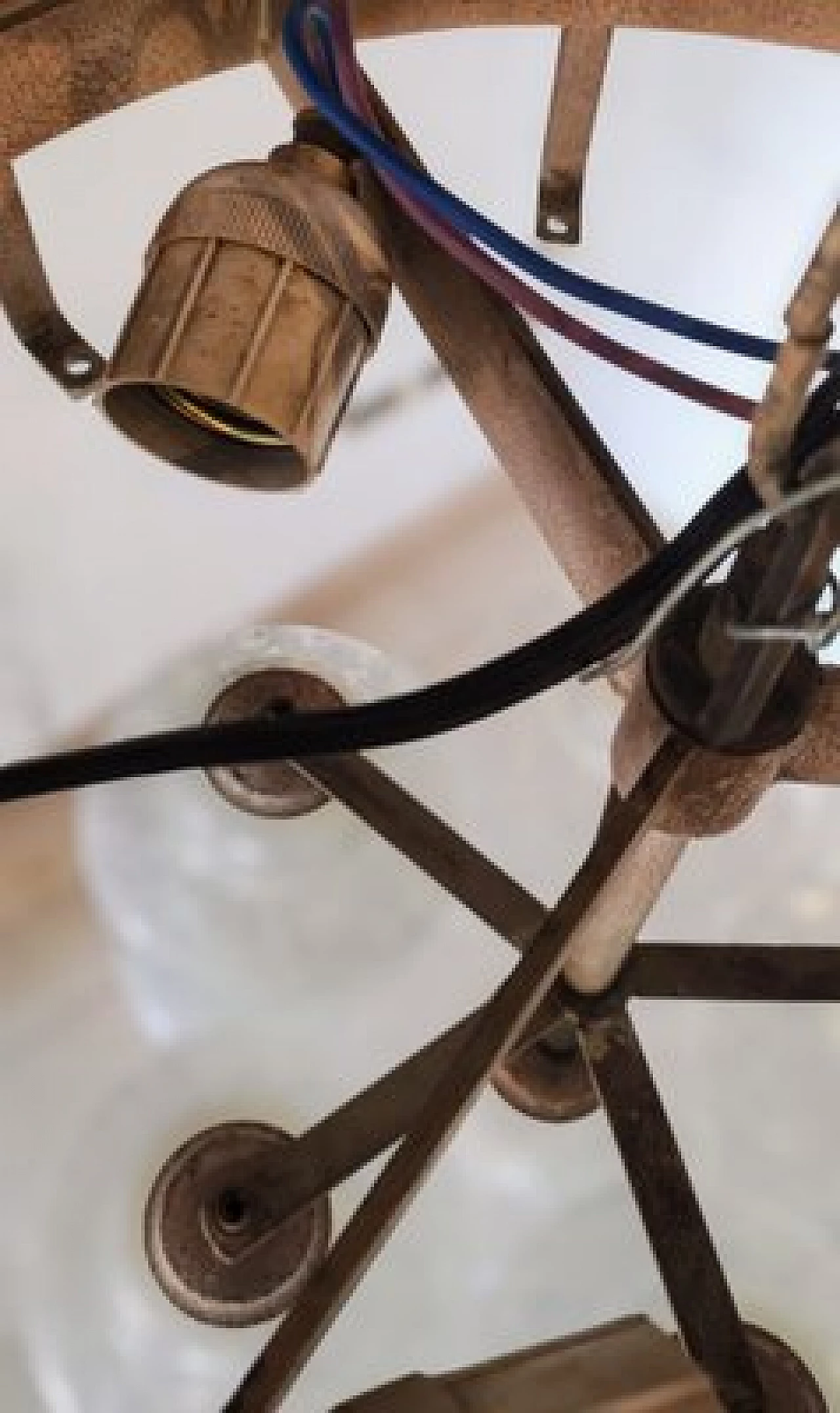 Murano glass chandelier by Vinicio Vianello for Venini, 1950s 24