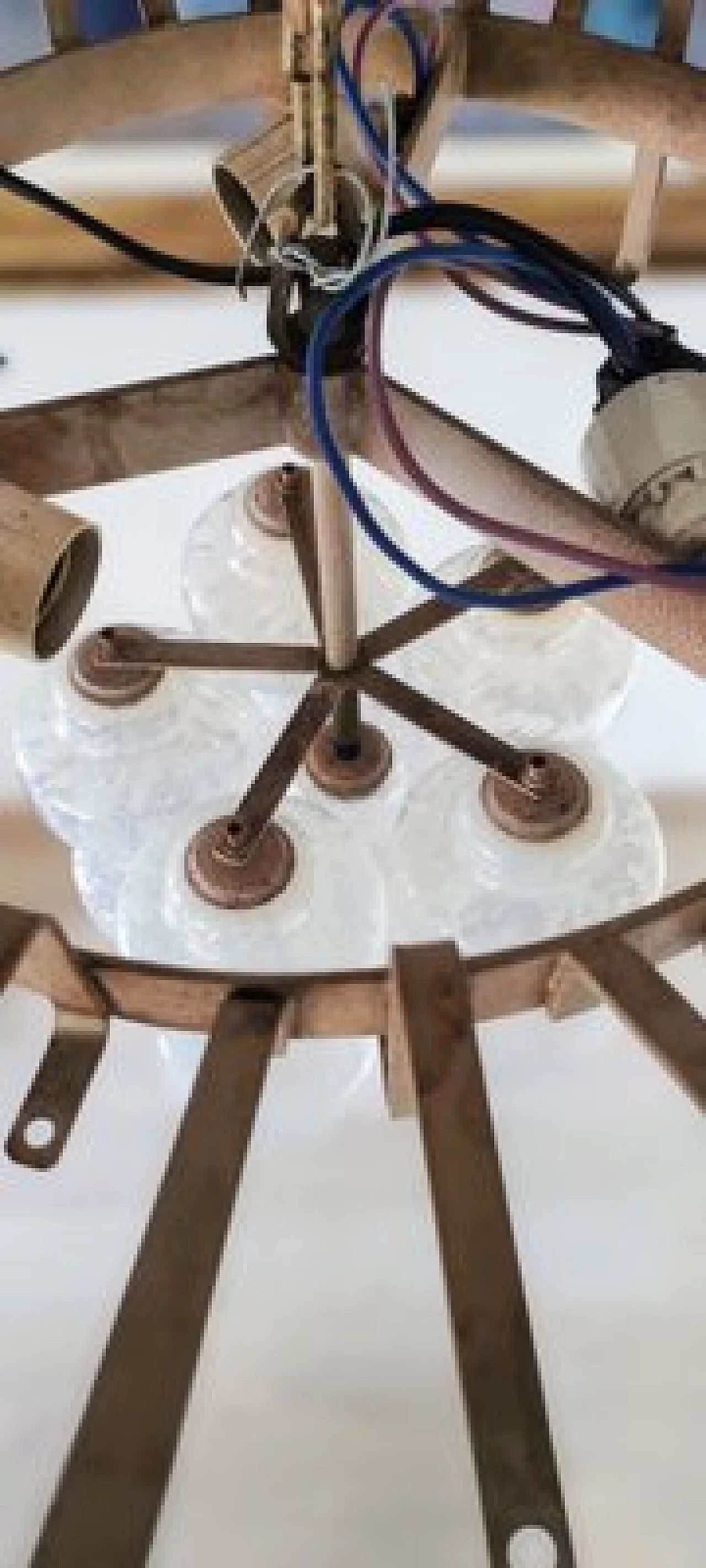 Murano glass chandelier by Vinicio Vianello for Venini, 1950s 25