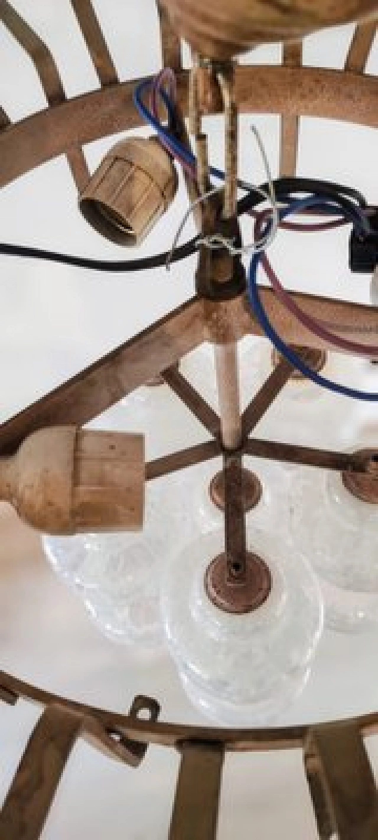 Murano glass chandelier by Vinicio Vianello for Venini, 1950s 28