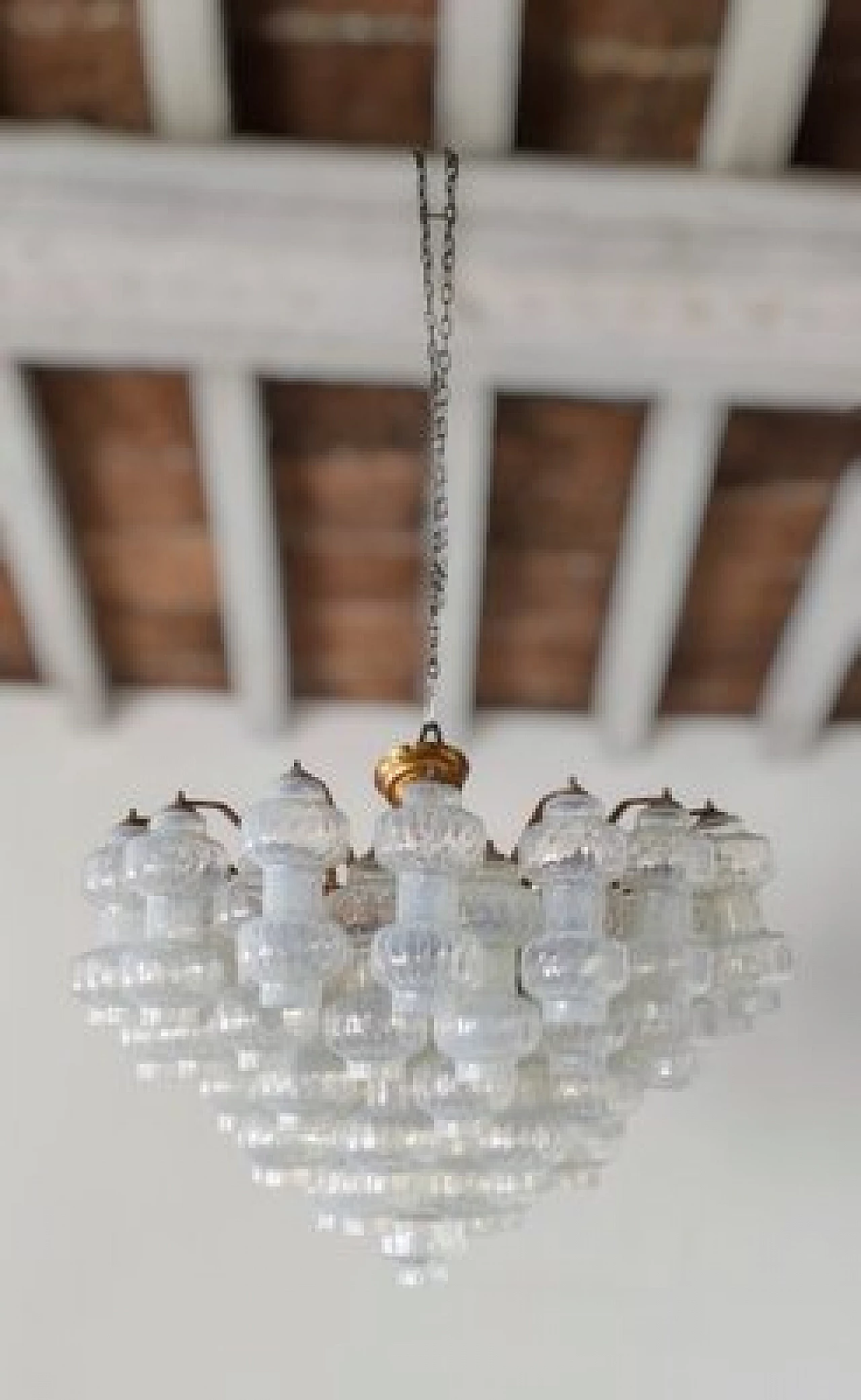 Murano glass chandelier by Vinicio Vianello for Venini, 1950s 29