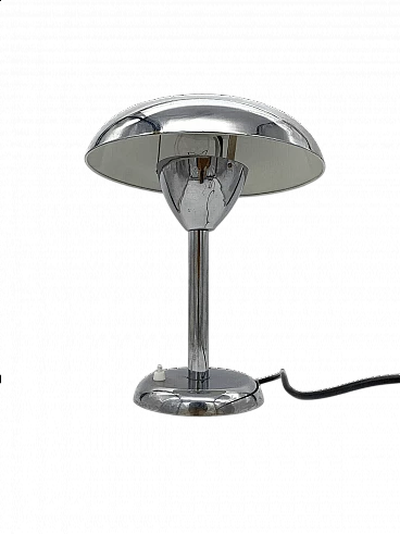 Chrome table lamp attributed to Reggiani, 1960s