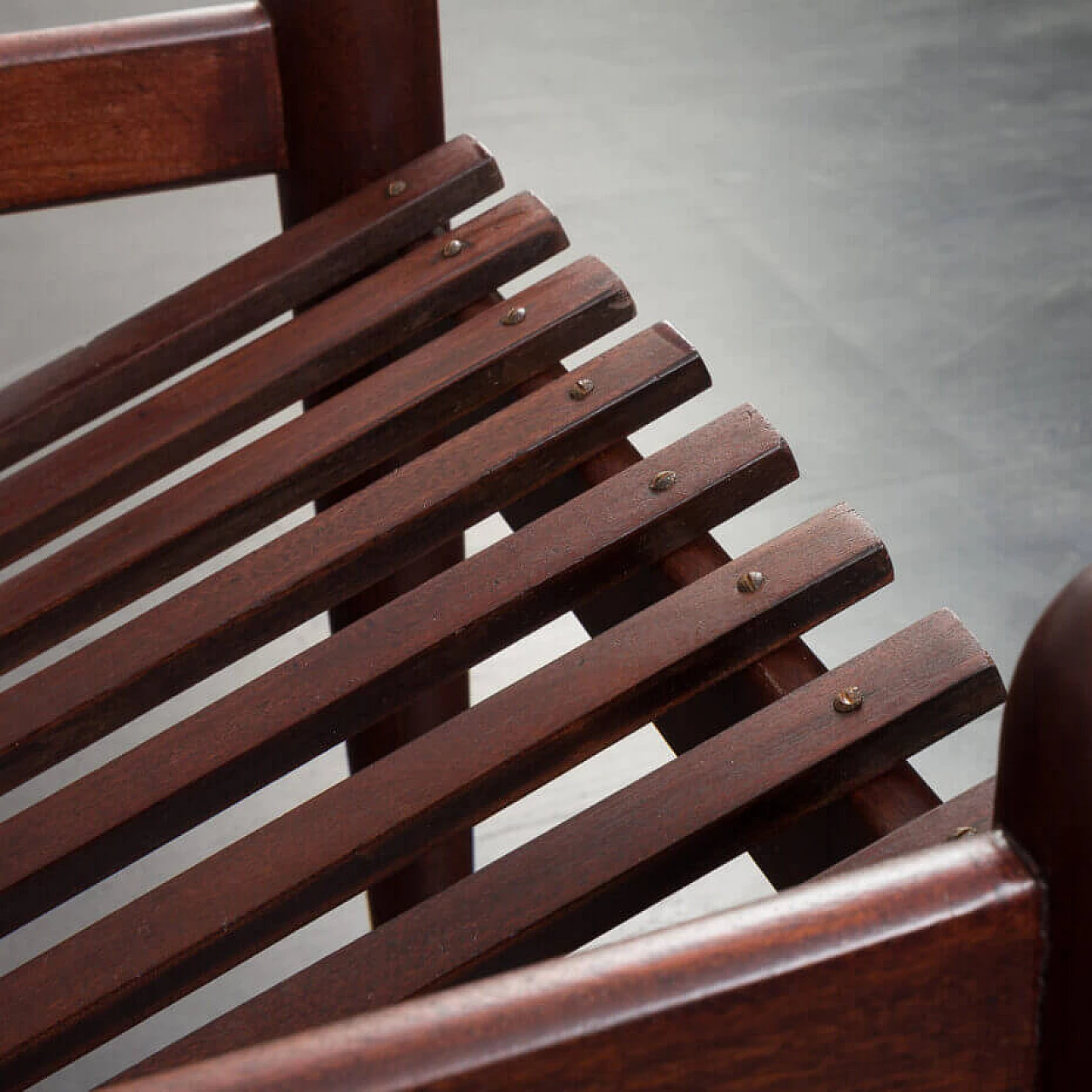 Rosewood and mahogany coffee table by Ico Parisi, 1960s 13