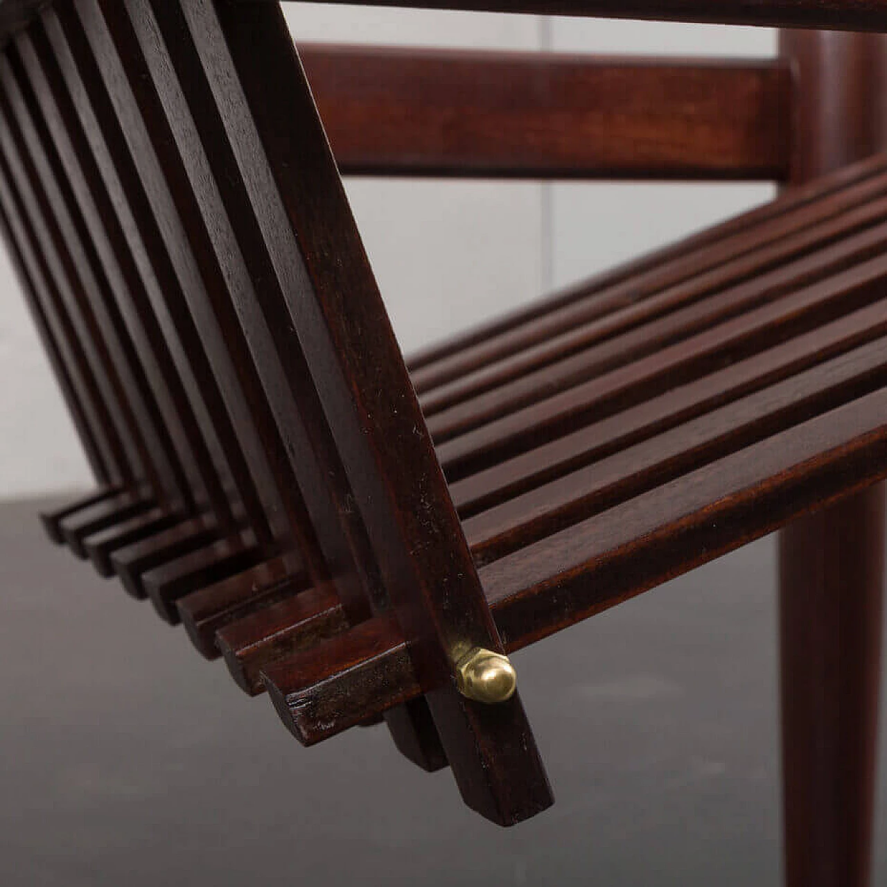 Rosewood and mahogany coffee table by Ico Parisi, 1960s 14