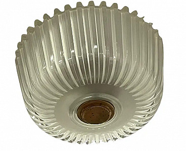 Beveled glass ceiling lamp by Seguso, 1940s