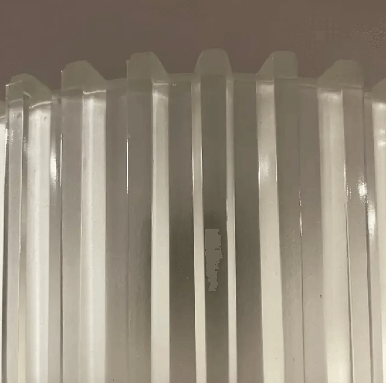 Beveled glass ceiling lamp by Seguso, 1940s 5
