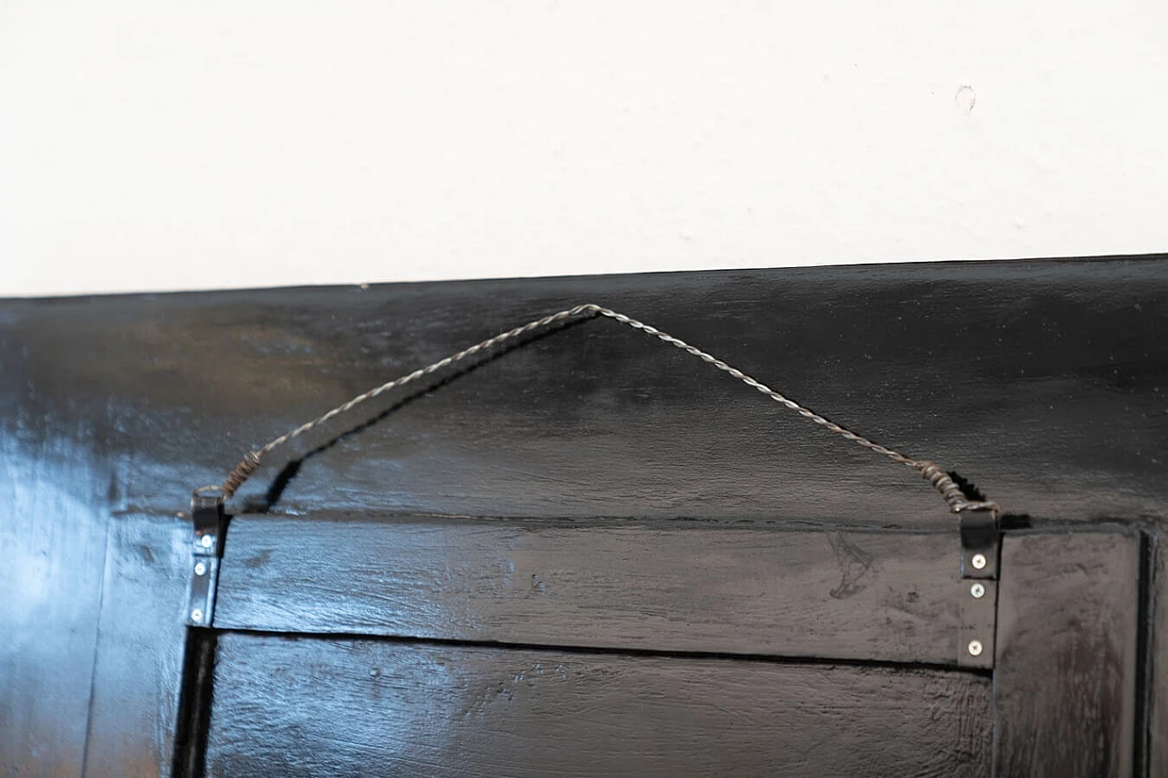 Specchio quadrato da parete decorativo, anni '70 15