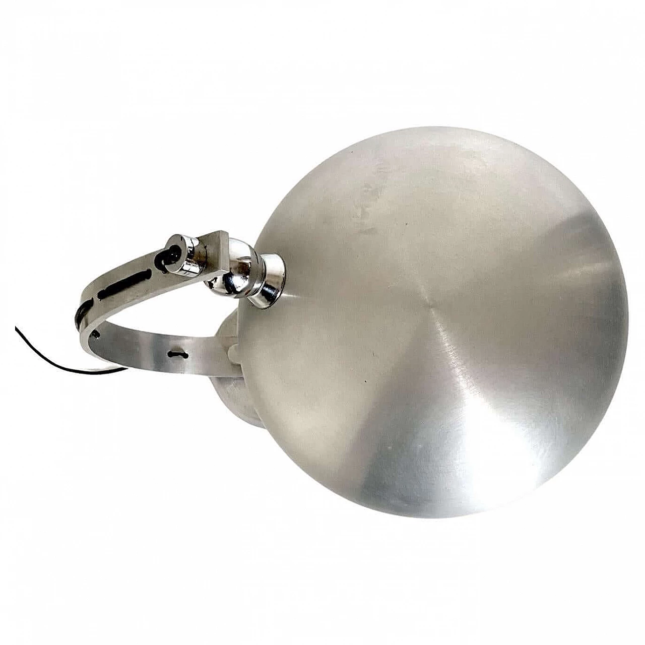 Lampada da tavolo in alluminio attribuita ad Angelo Lelli per Arredoluce, anni '70 8