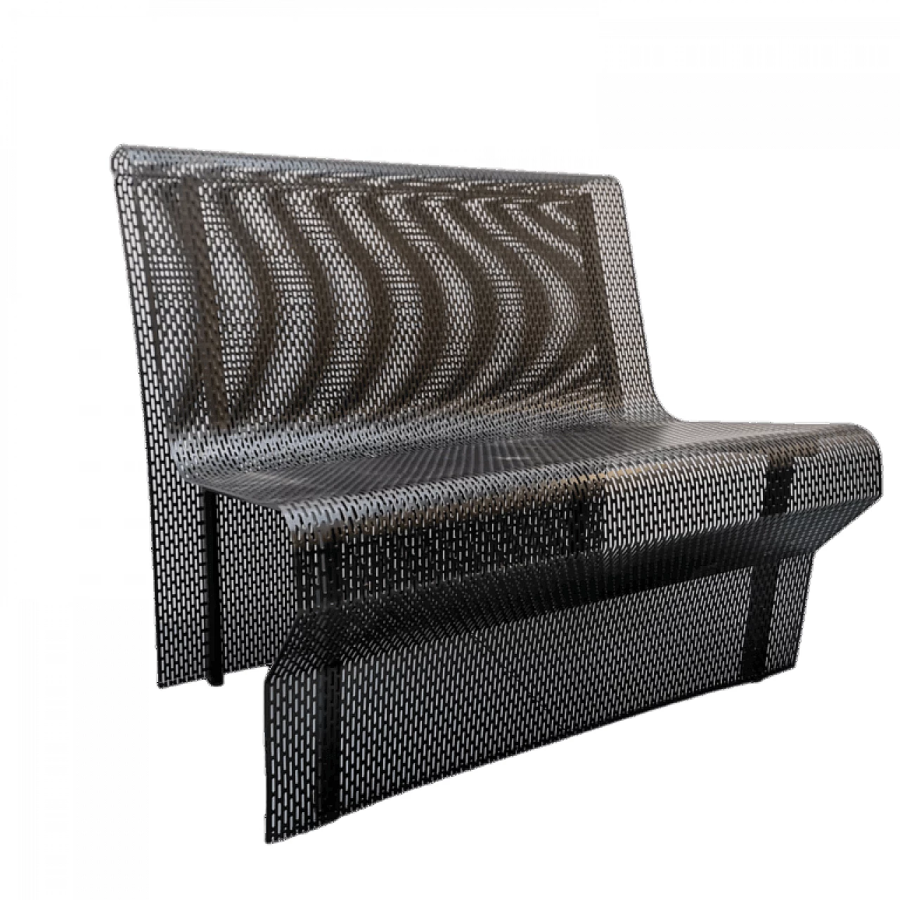 Panchina in ferro di Neolt, anni '80 4