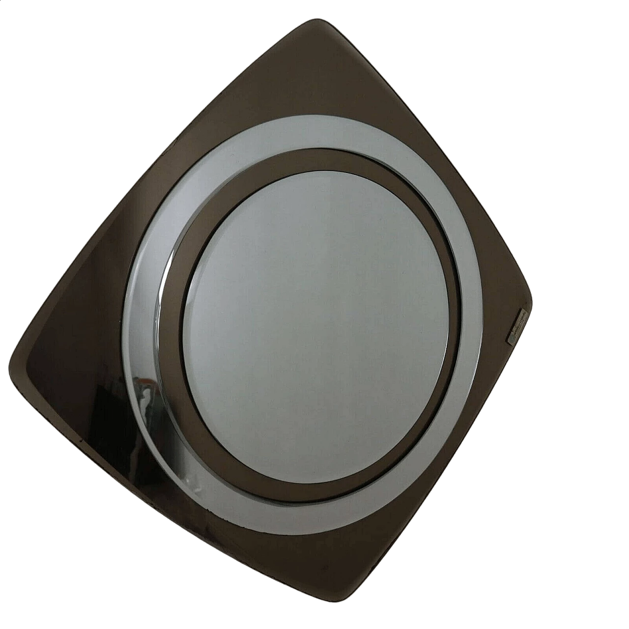 Specchio geometrico di Artistica Cristallo, anni '70 10