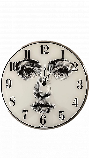 Lina Cavalieri wall clock by Piero Fornasetti