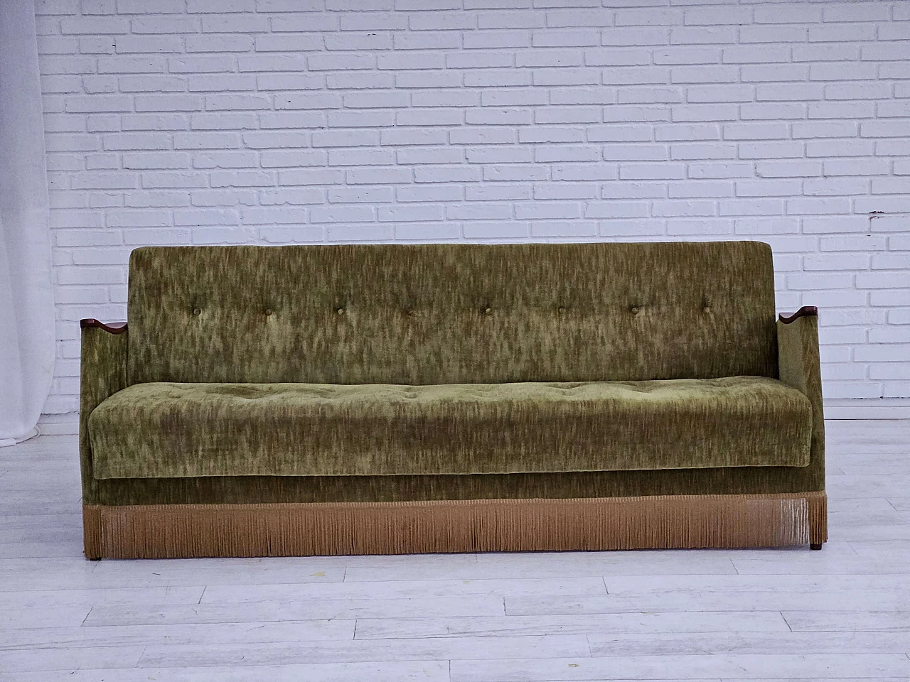 Divano letto pieghevole danese, anni '70 2