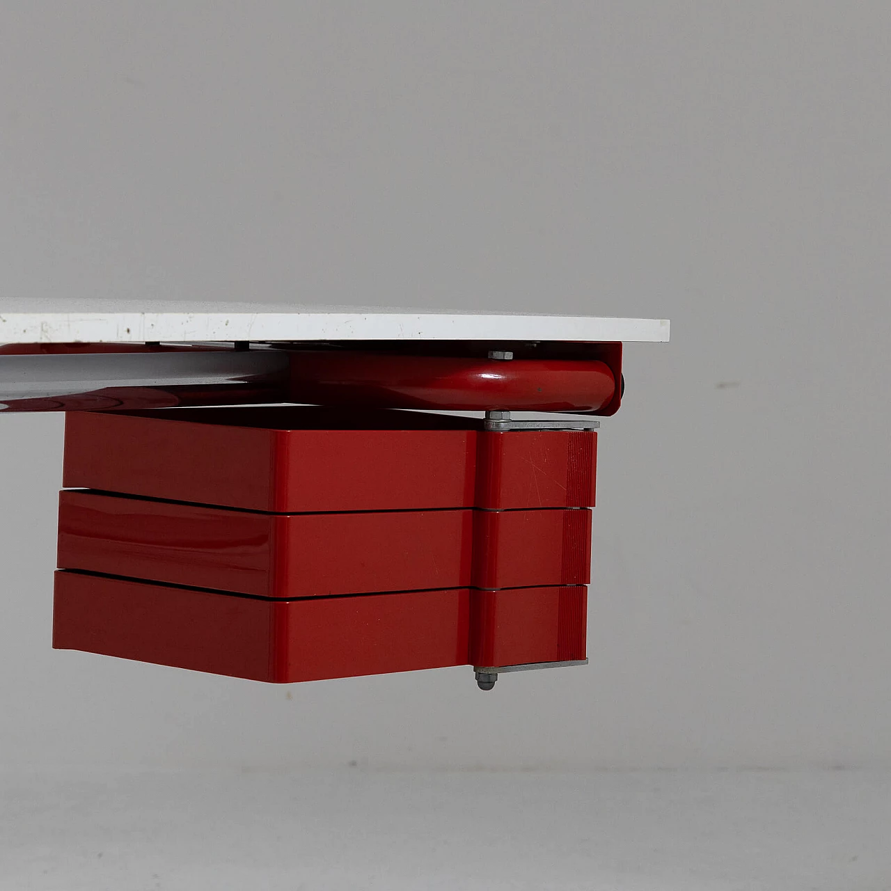 Pupil tilting writing desk by Joe Colombo for Bieffeplast, 1970s 3