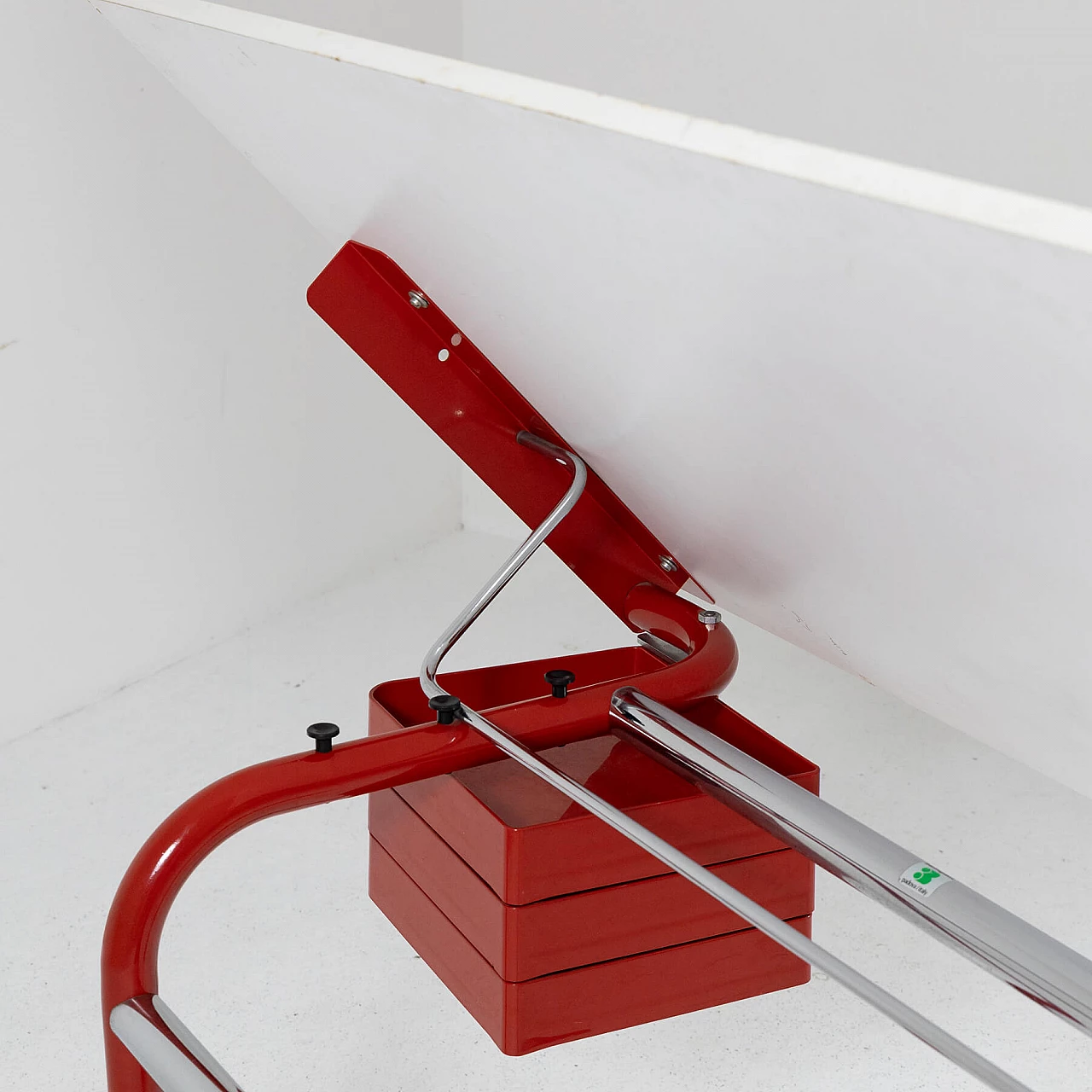 Pupil tilting writing desk by Joe Colombo for Bieffeplast, 1970s 15