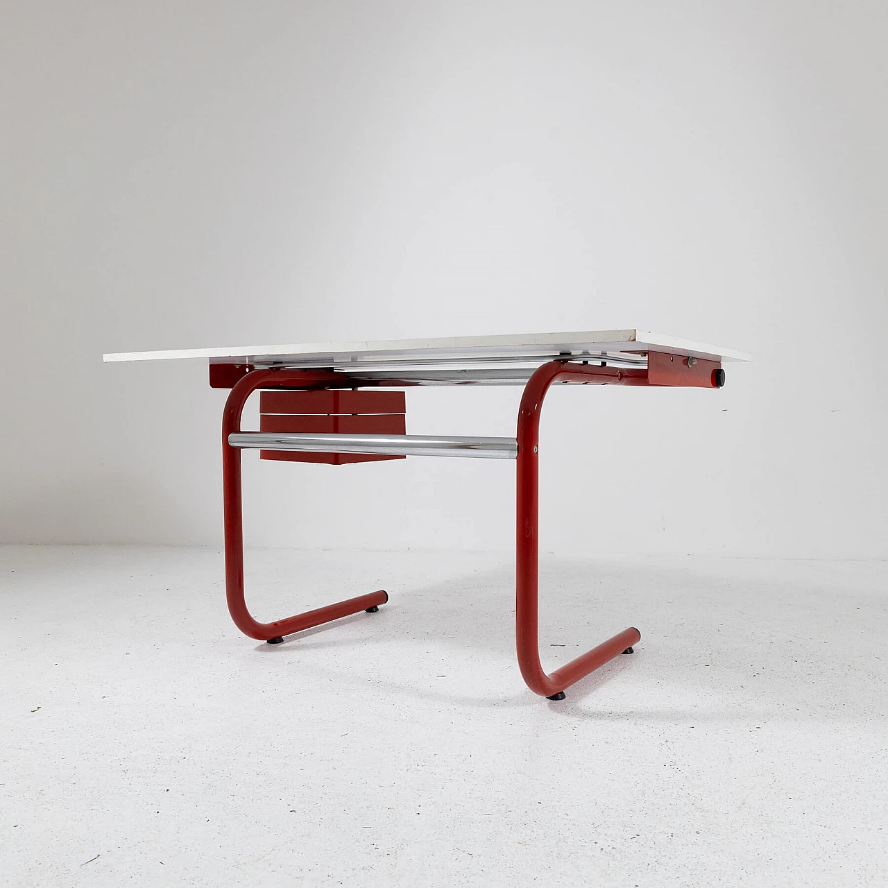 Pupil tilting writing desk by Joe Colombo for Bieffeplast, 1970s 16