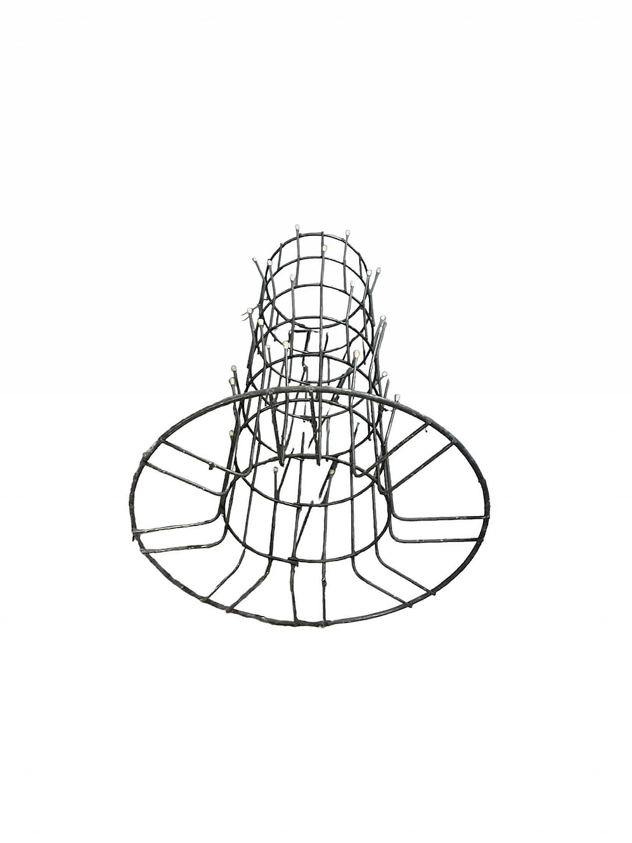 Scola bottiglie in ferro, anni '60 2