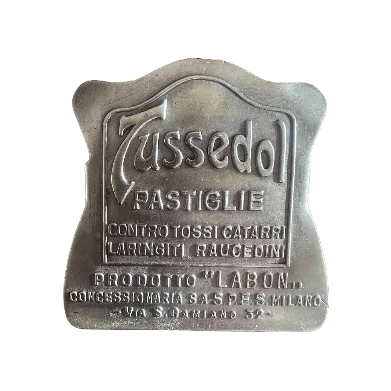 Pinza fermacarte in ottone, inizio '900 6