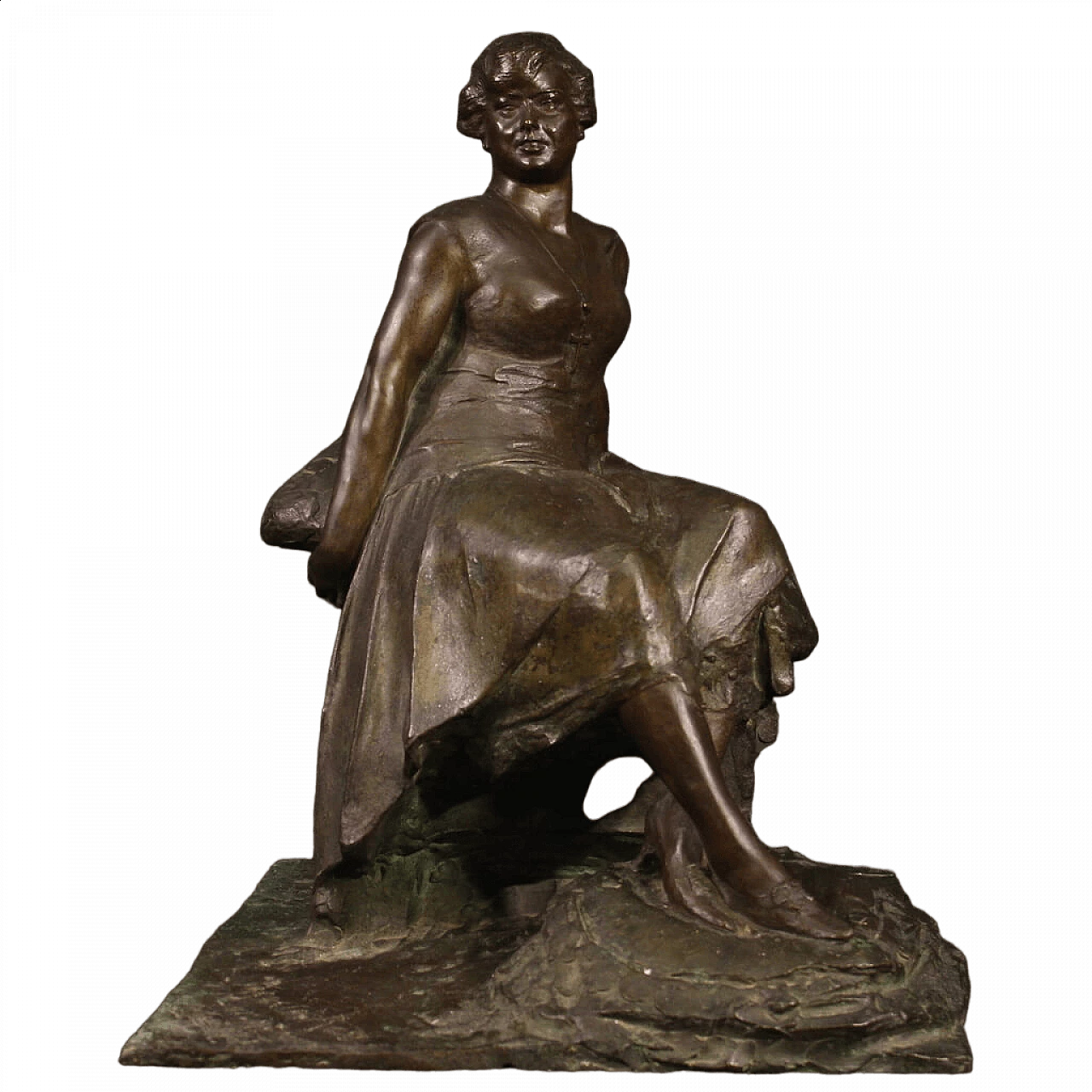 Treccia Rossa, scultura in bronzo, 1925 13
