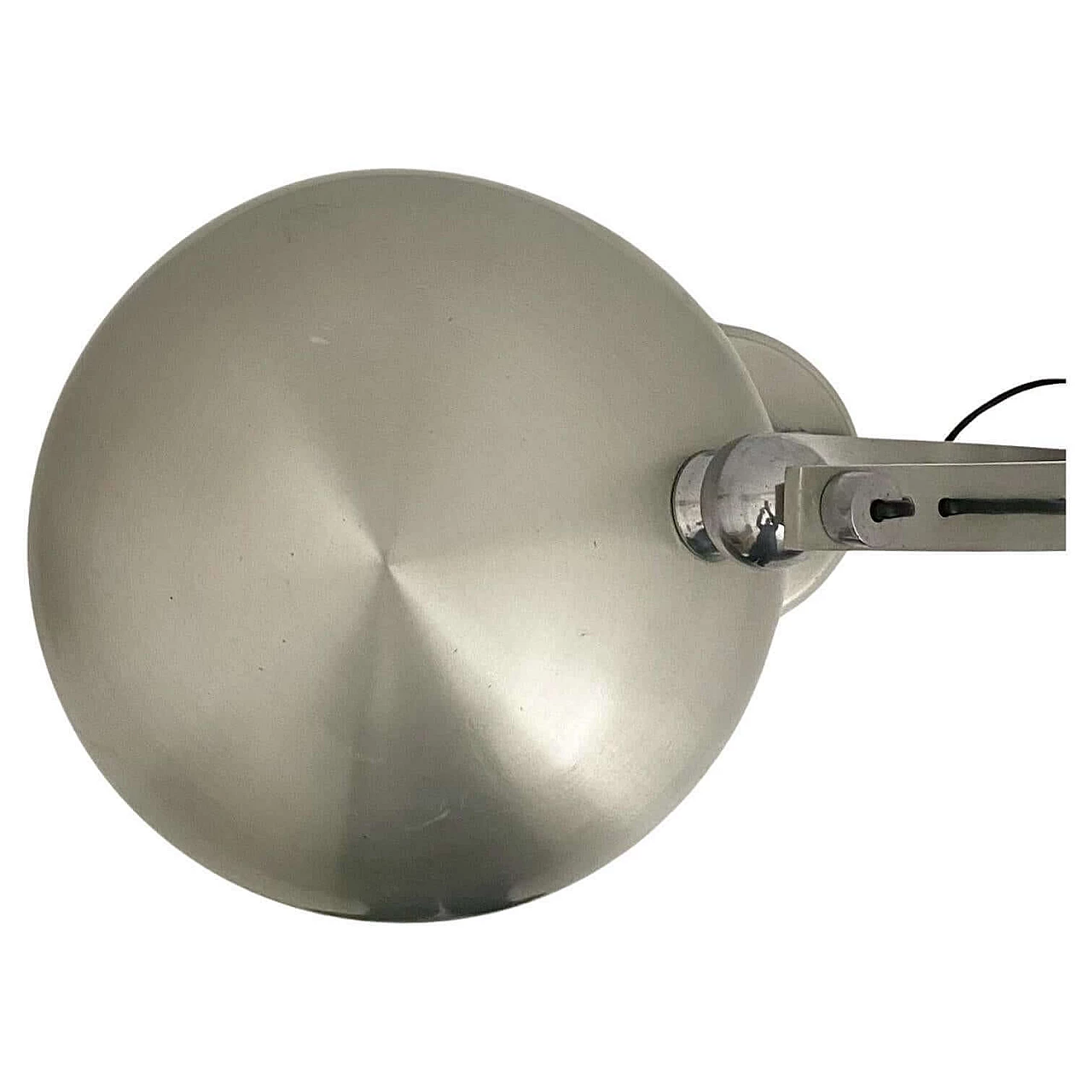 Ministerial aluminium lamp attributed to Angelo Lelli for Arredoluce, 1970s 6