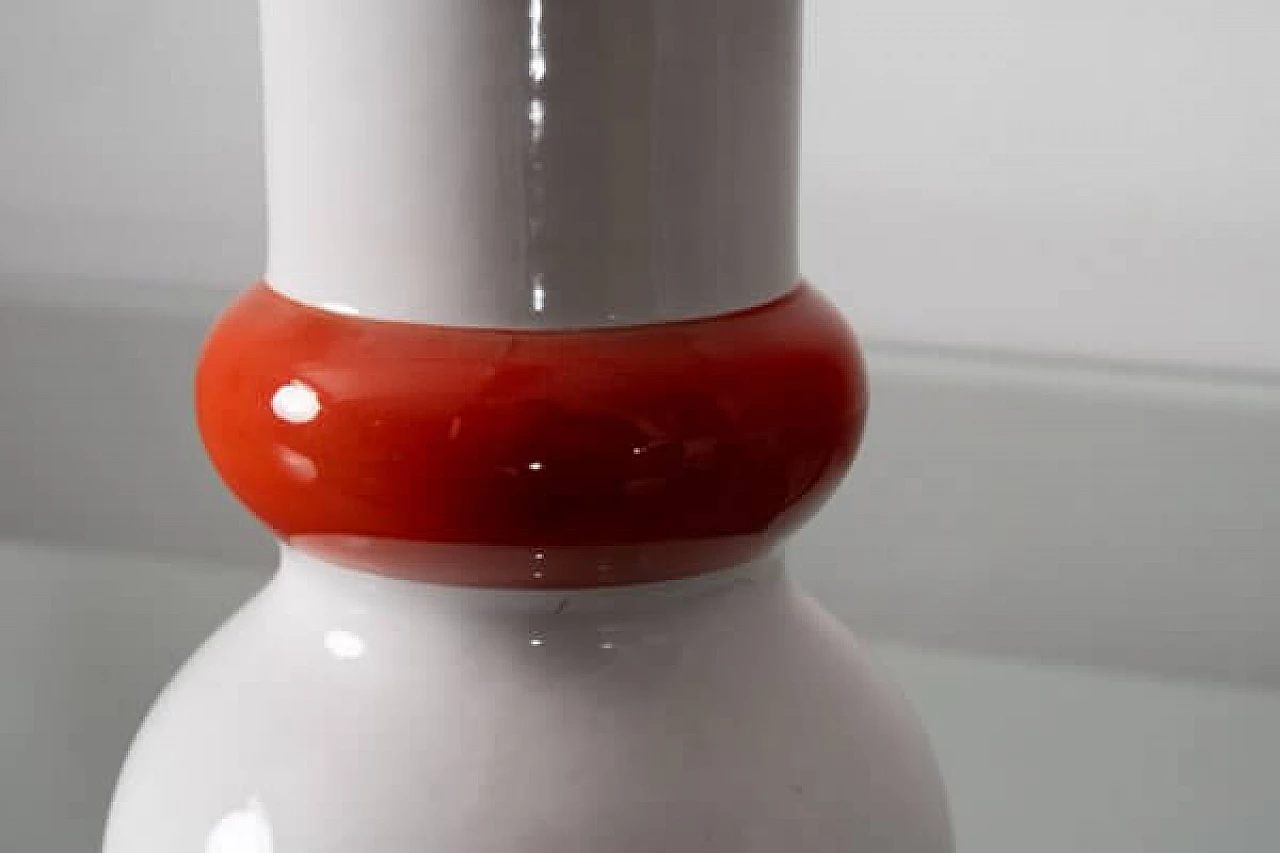 Pair of ceramic vases by Rometti, 1960s 2