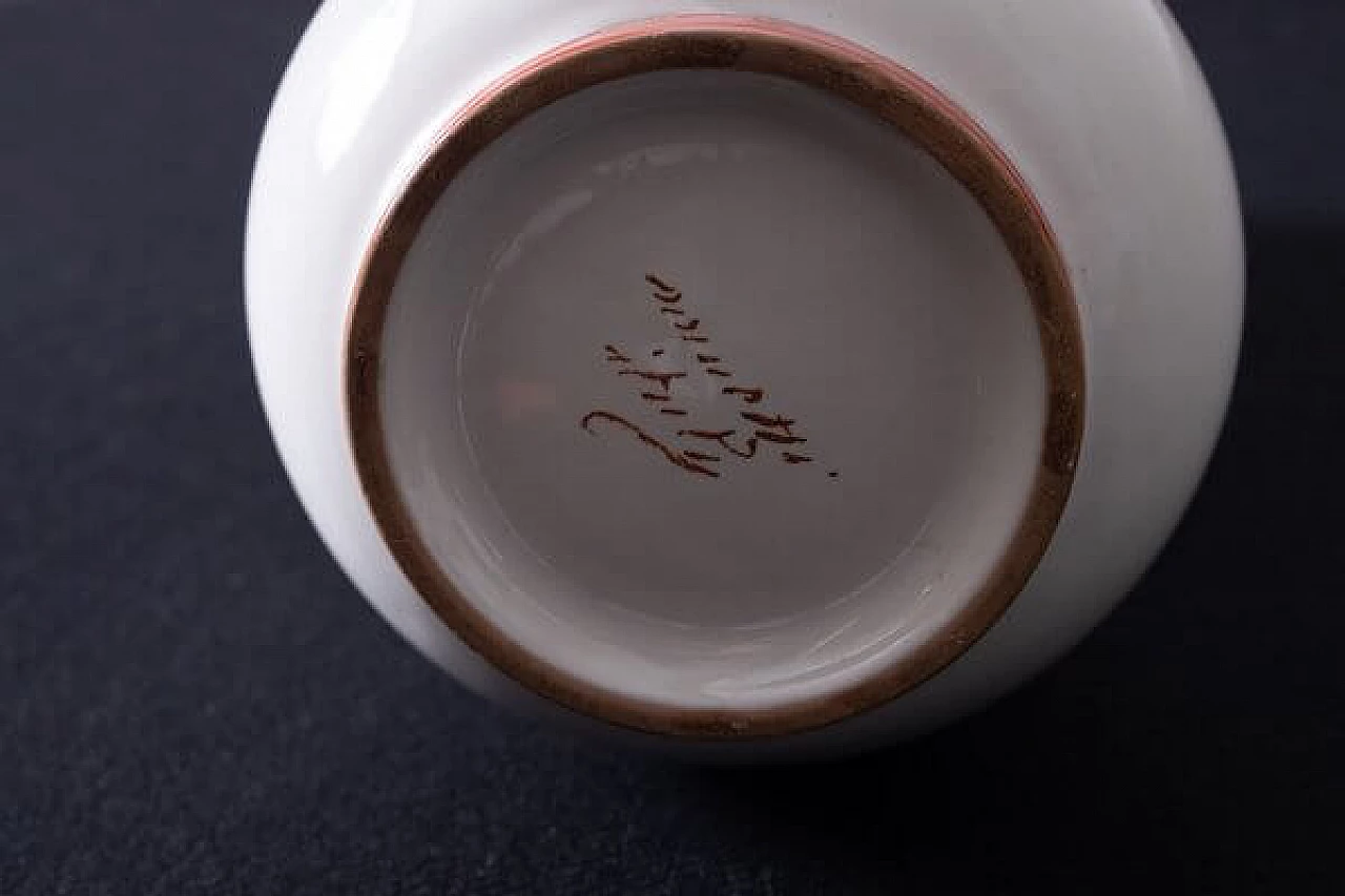 Coppia di vasi in ceramica di Rometti, anni '60 3