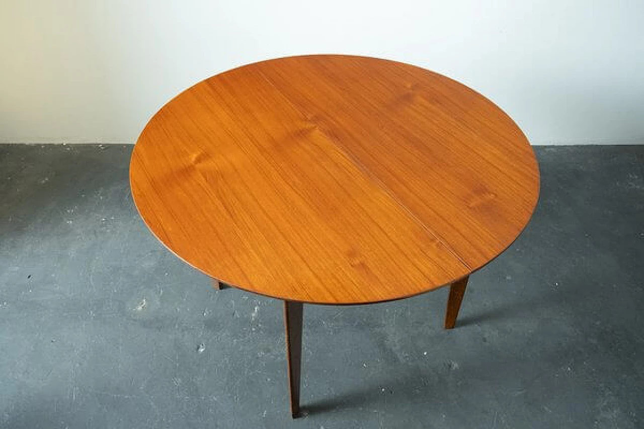 Extendable teak dining table by Dassi, 1960s 3