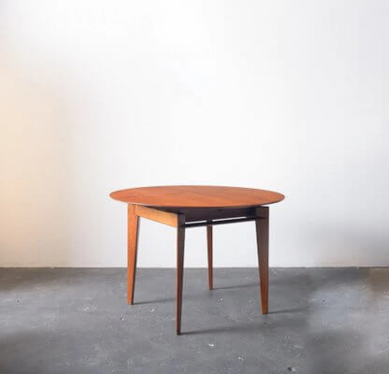 Extendable teak dining table by Dassi, 1960s 6