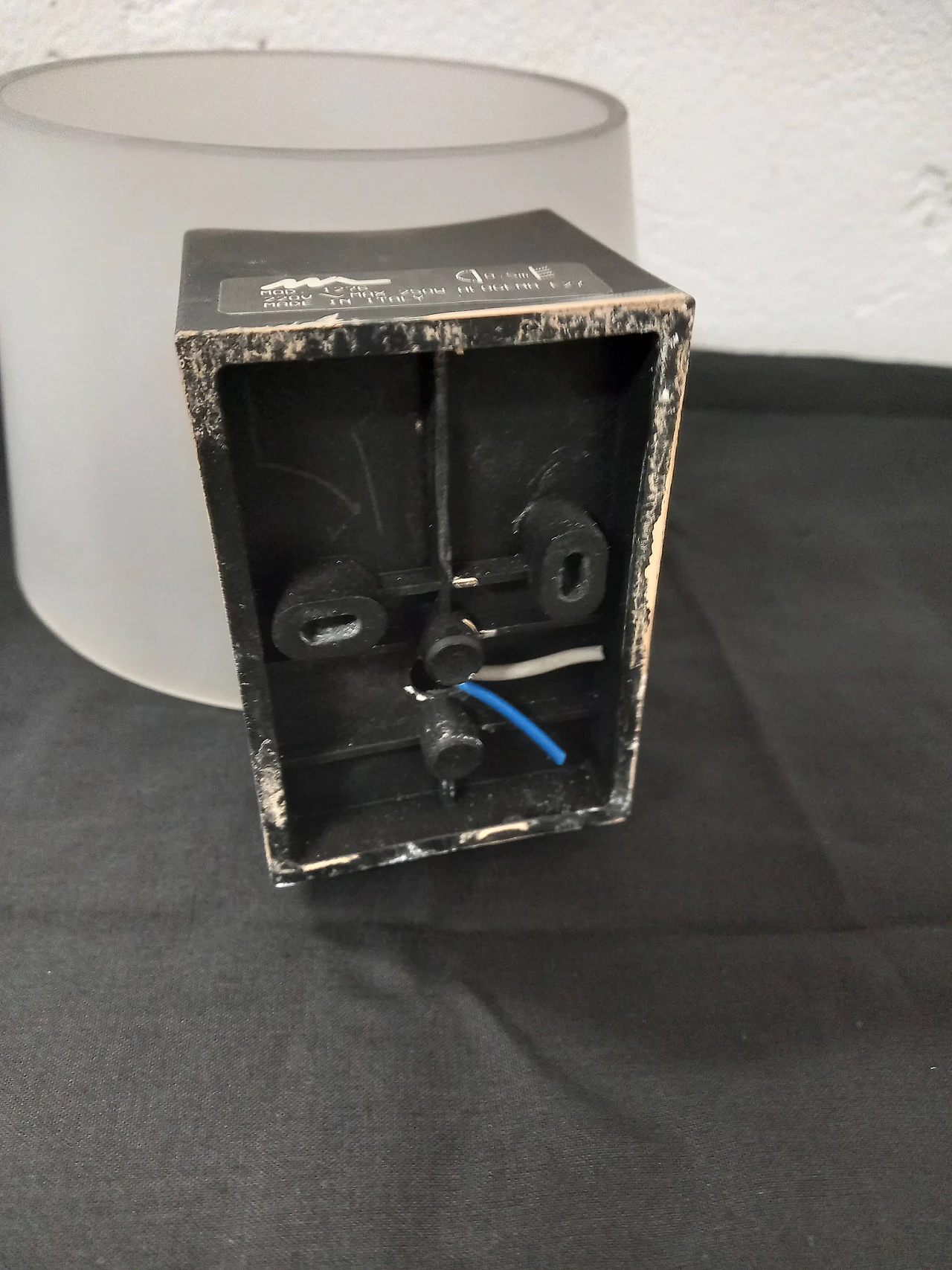 Orazio 1276 wall lamp by Martinelli Luce, 1980s 4