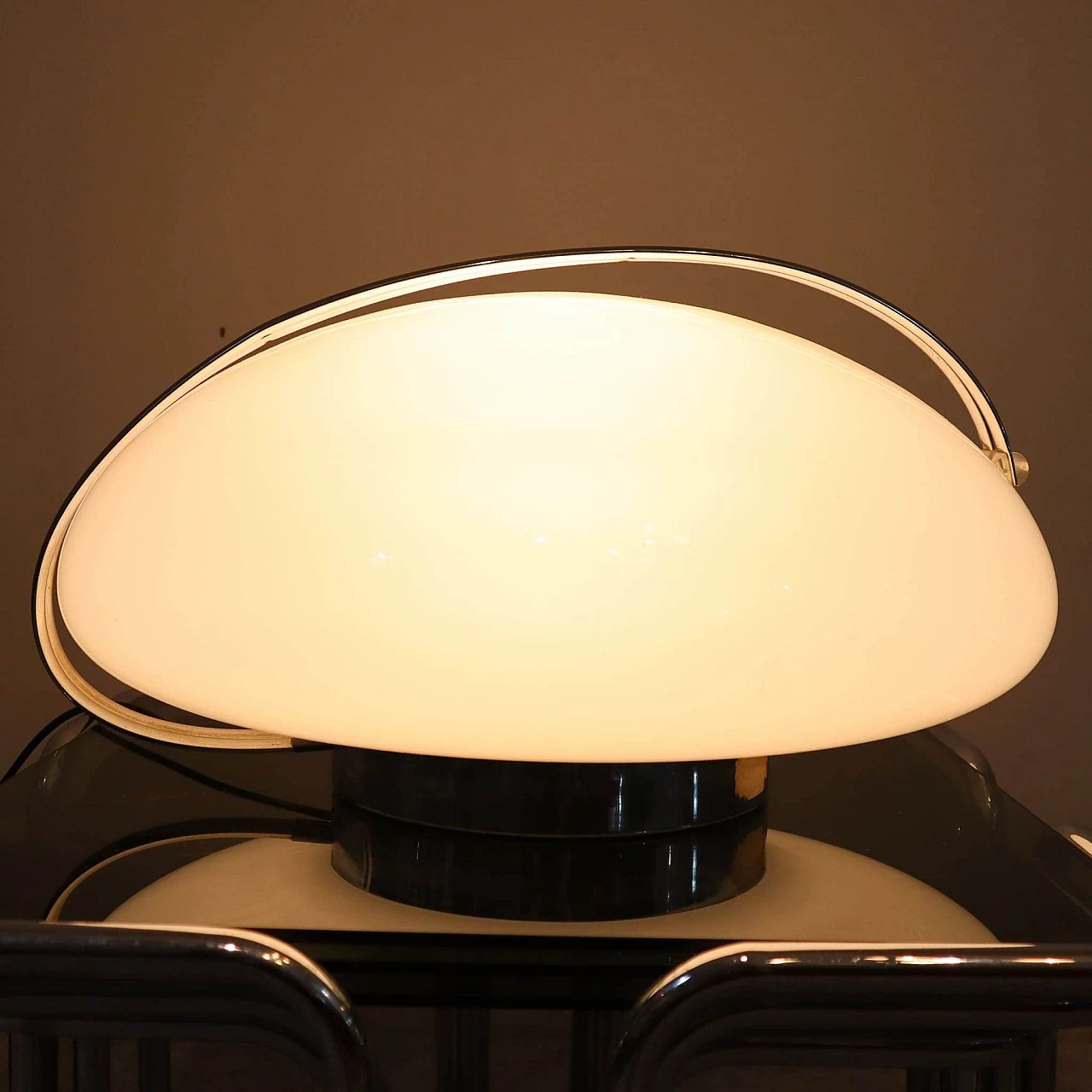 Il Cammino table lamp by Angelo Mangiarotti for Iter Elettronica, 1970s 5