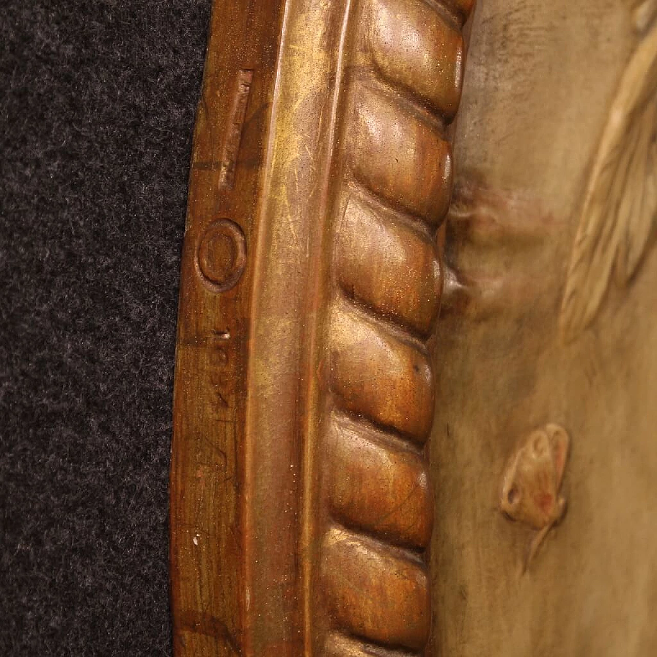 Coppia di bassorilievi ovali in terracotta di Manifattura di Signa, anni '60 11