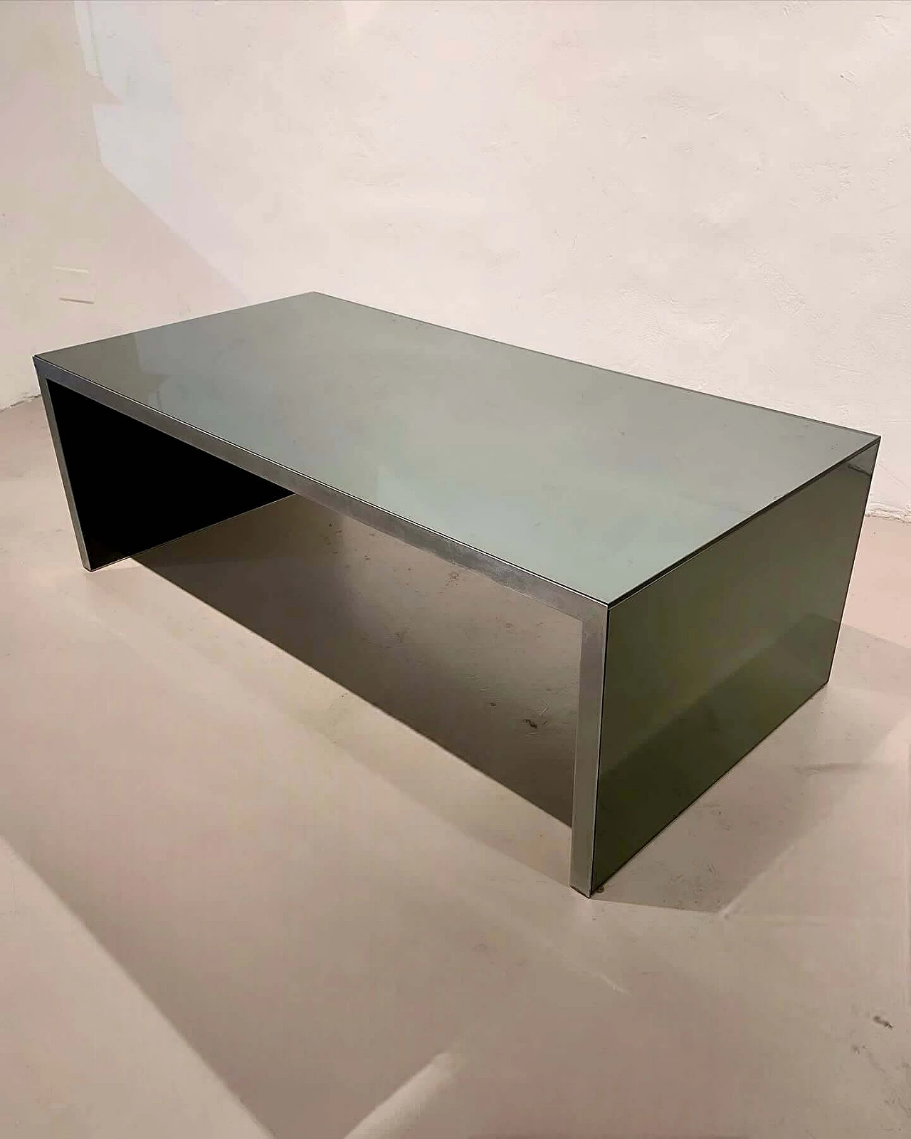 Four Corners coffee table by Nanda Vigo for Driade, 1980s 4