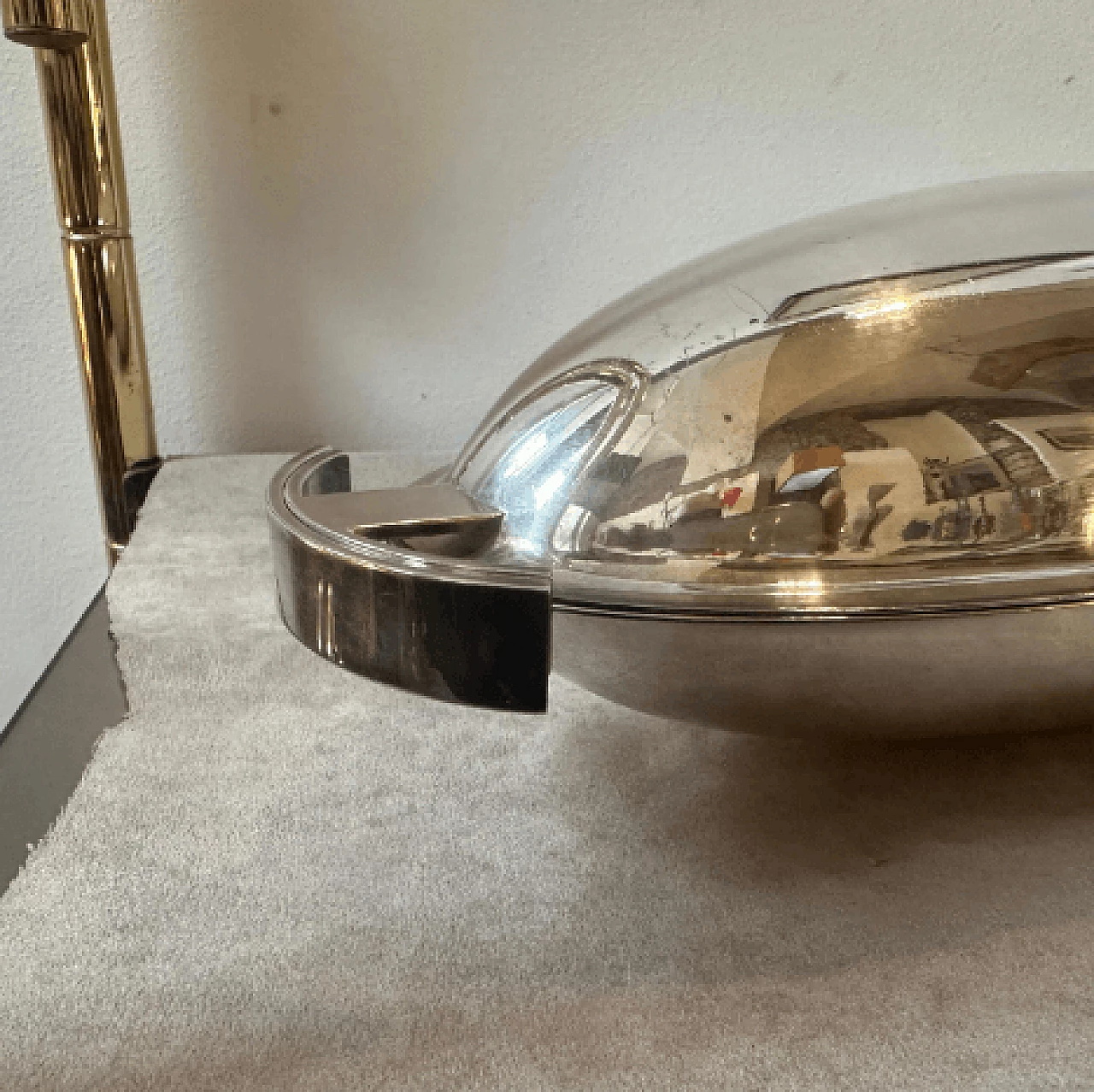 Silver-plated fish kettle by Lino Sabattini, 1990s 4