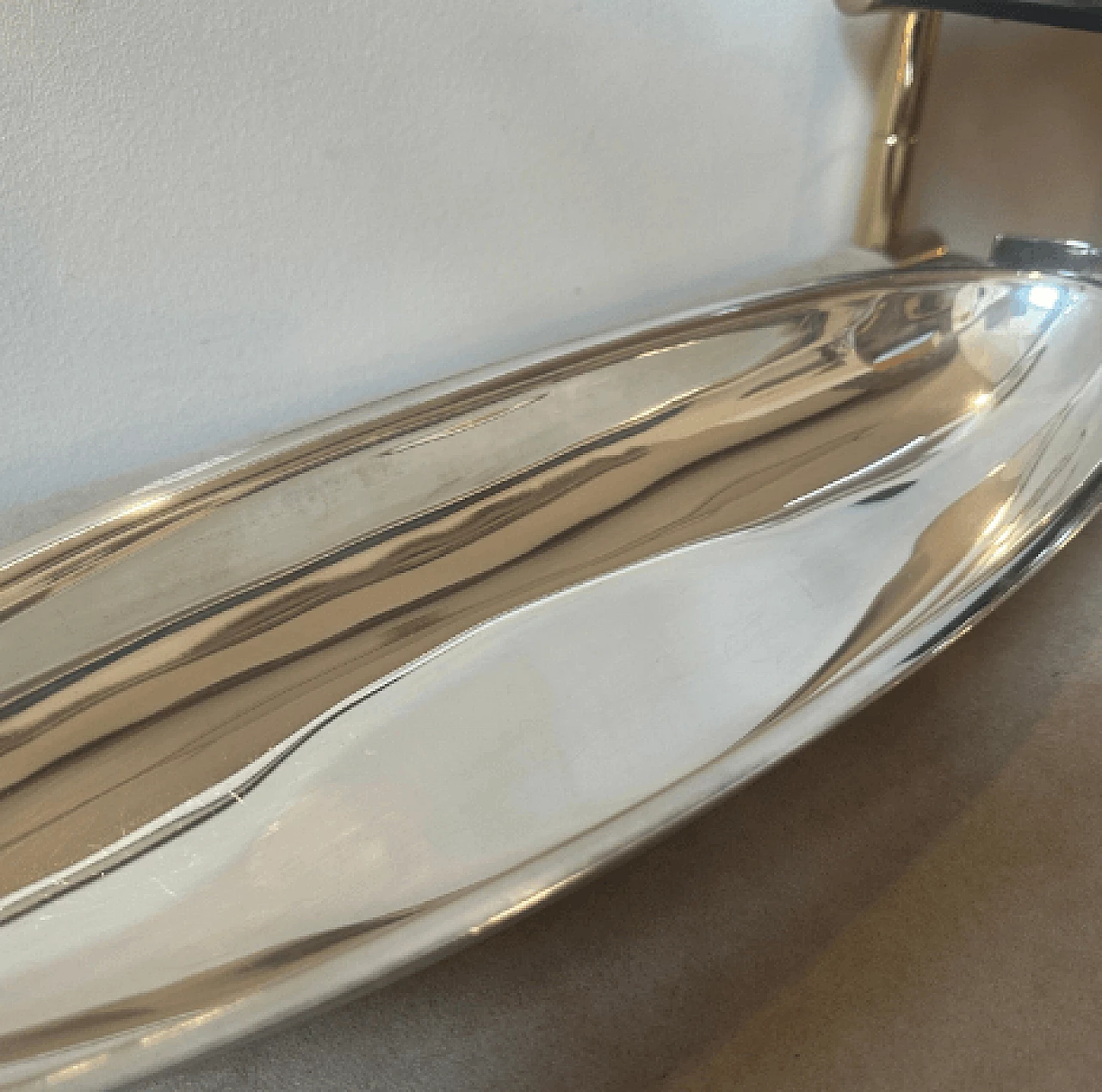 Silver-plated fish kettle by Lino Sabattini, 1990s 9