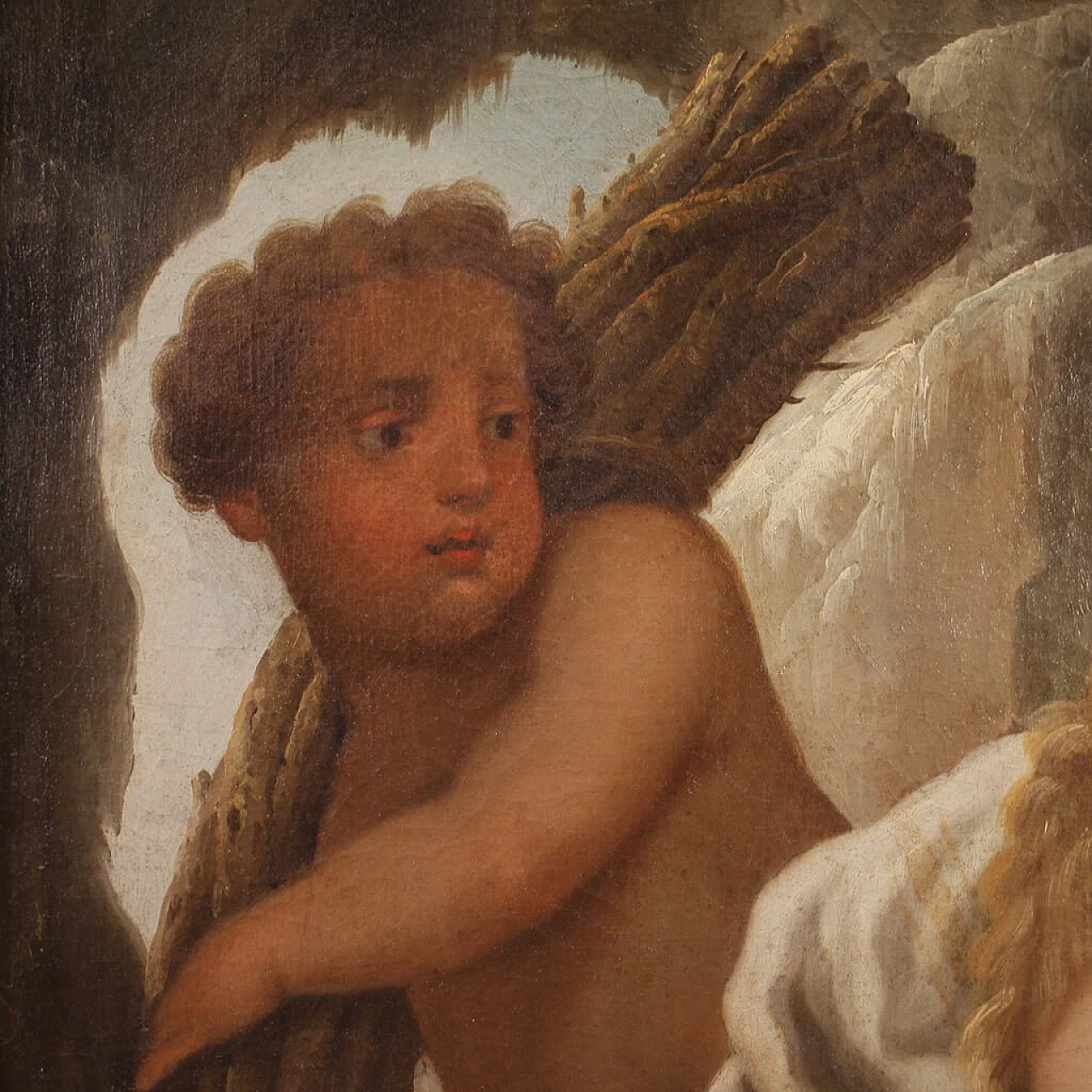 Allegory of winter, oil on canvas, mid 18th century 8