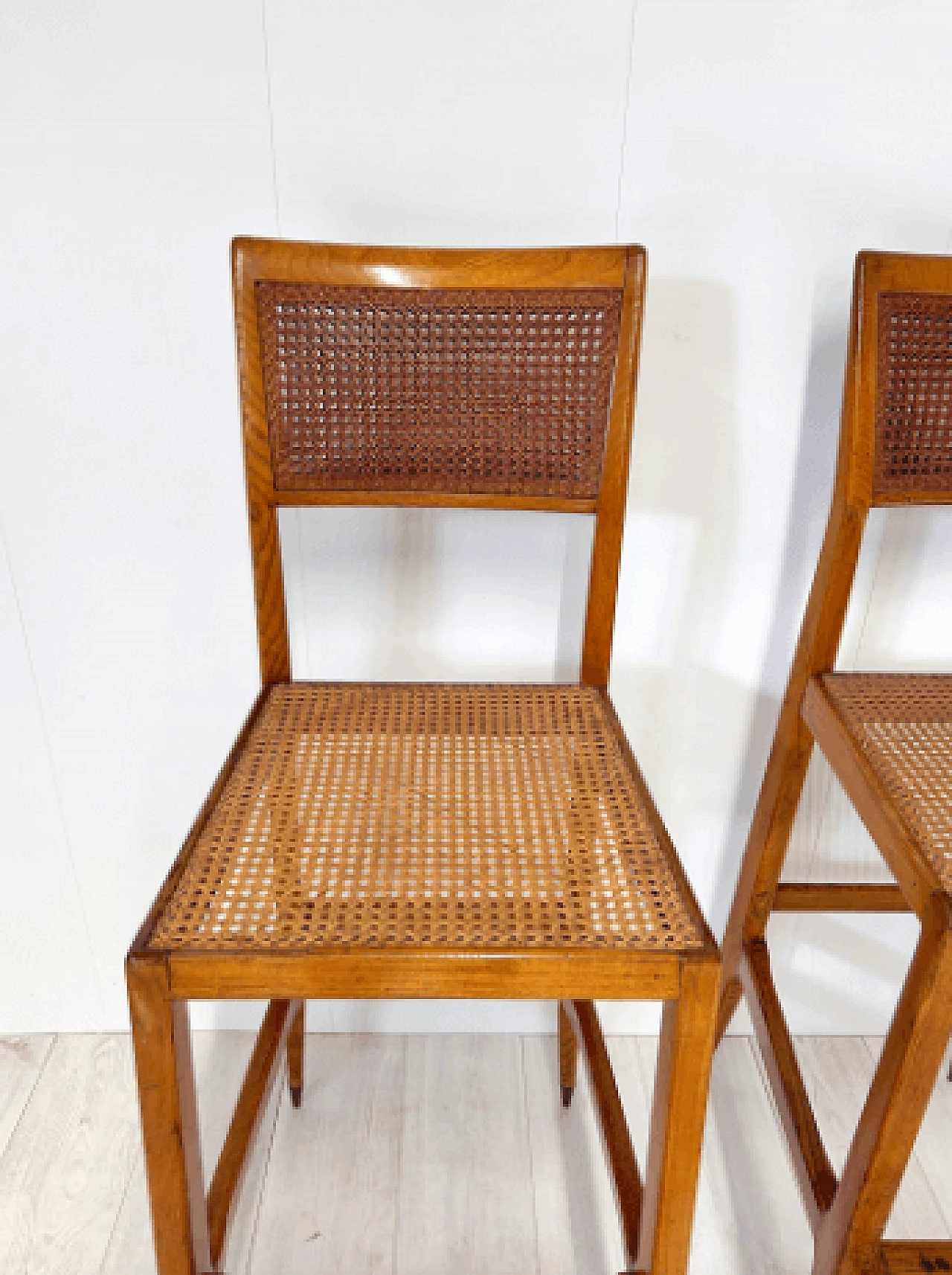 Pair of croupier stools by Gio Ponti for the Sanremo Casino, 1950s 20