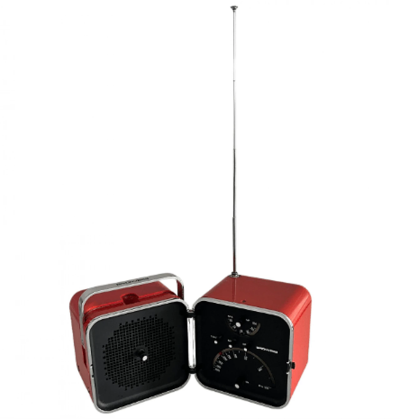 Cubo TS502 Brionvega radio by Richard Sapper and Marco Zanuso, 1960s 1