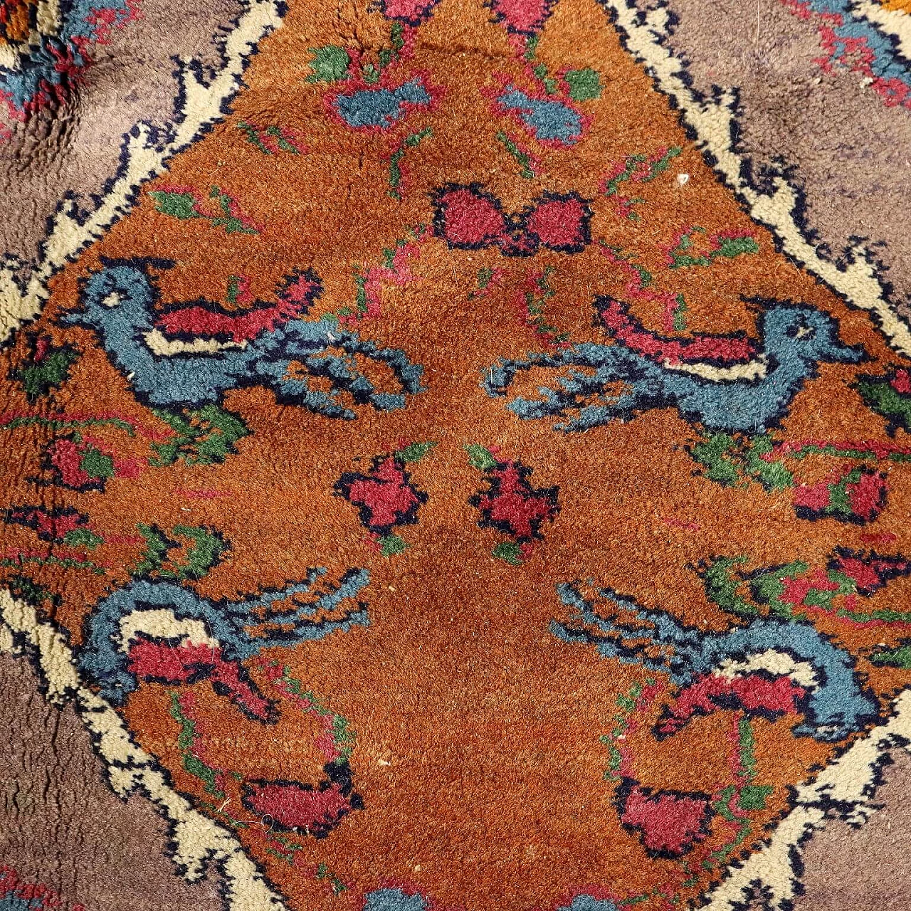Turkish wool and cotton Kayseri rug 4