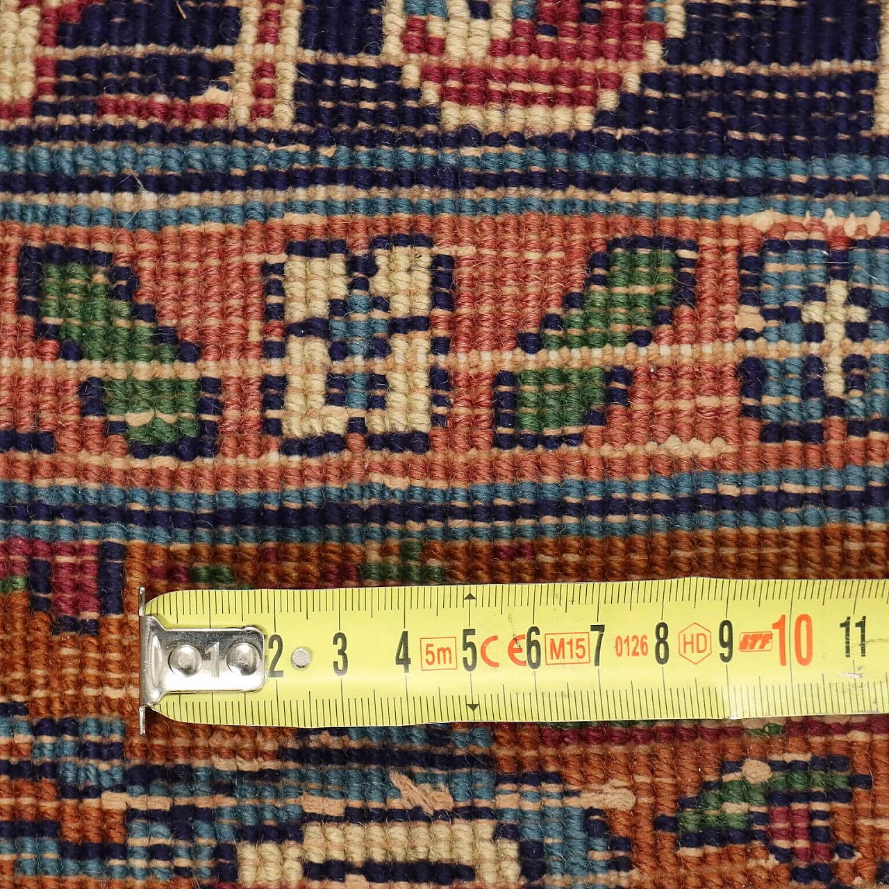 Turkish wool and cotton Kayseri rug 10