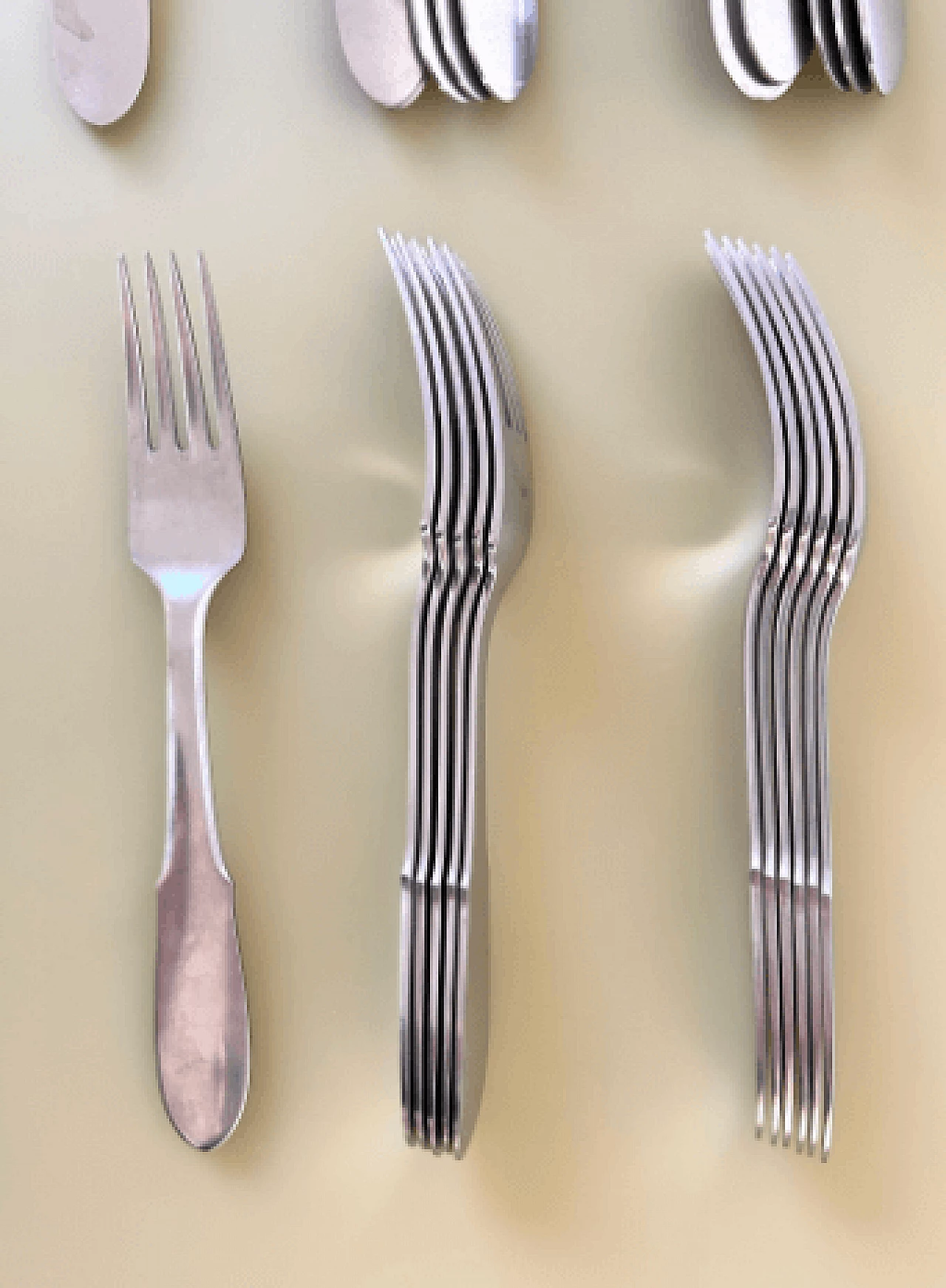 Mitra cutlery service by Gundorph Albertus for Georg Jensen, 1960s 10