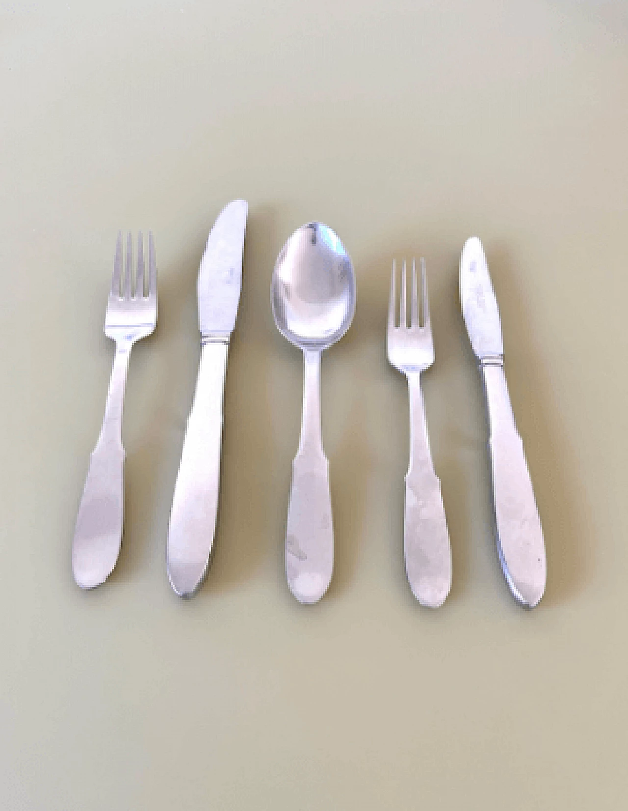Mitra cutlery service by Gundorph Albertus for Georg Jensen, 1960s 16
