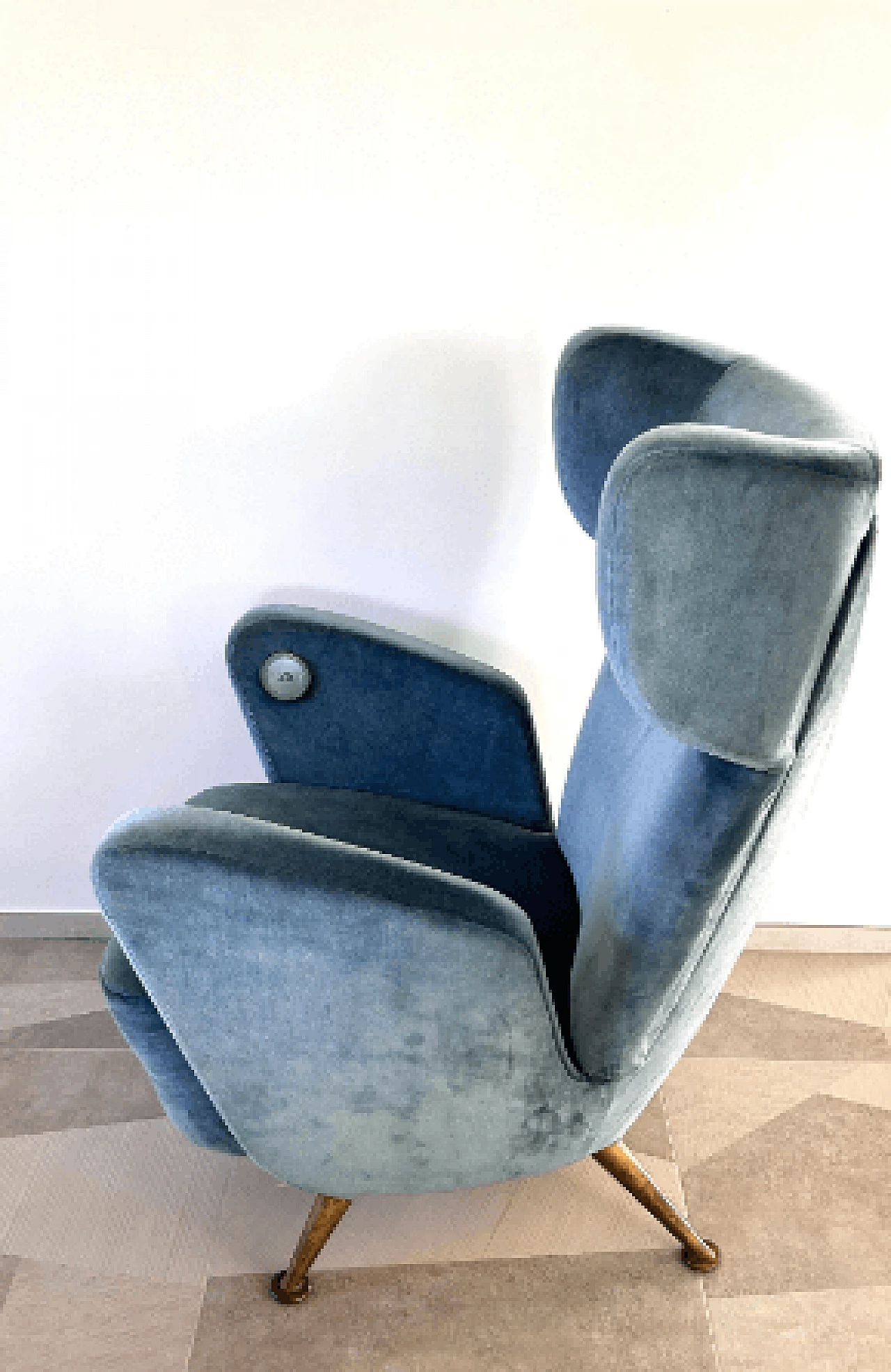 Armchair by Gio Ponti and Giulio Minoletti for the Settebello train, 1950s 13