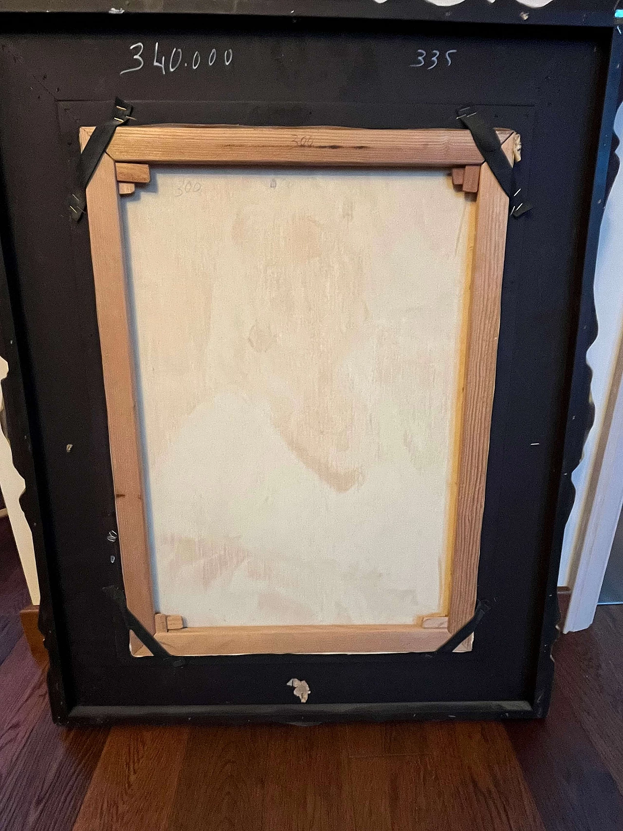 A. Lopez, La Contadina, olio su tela, anni '40 6